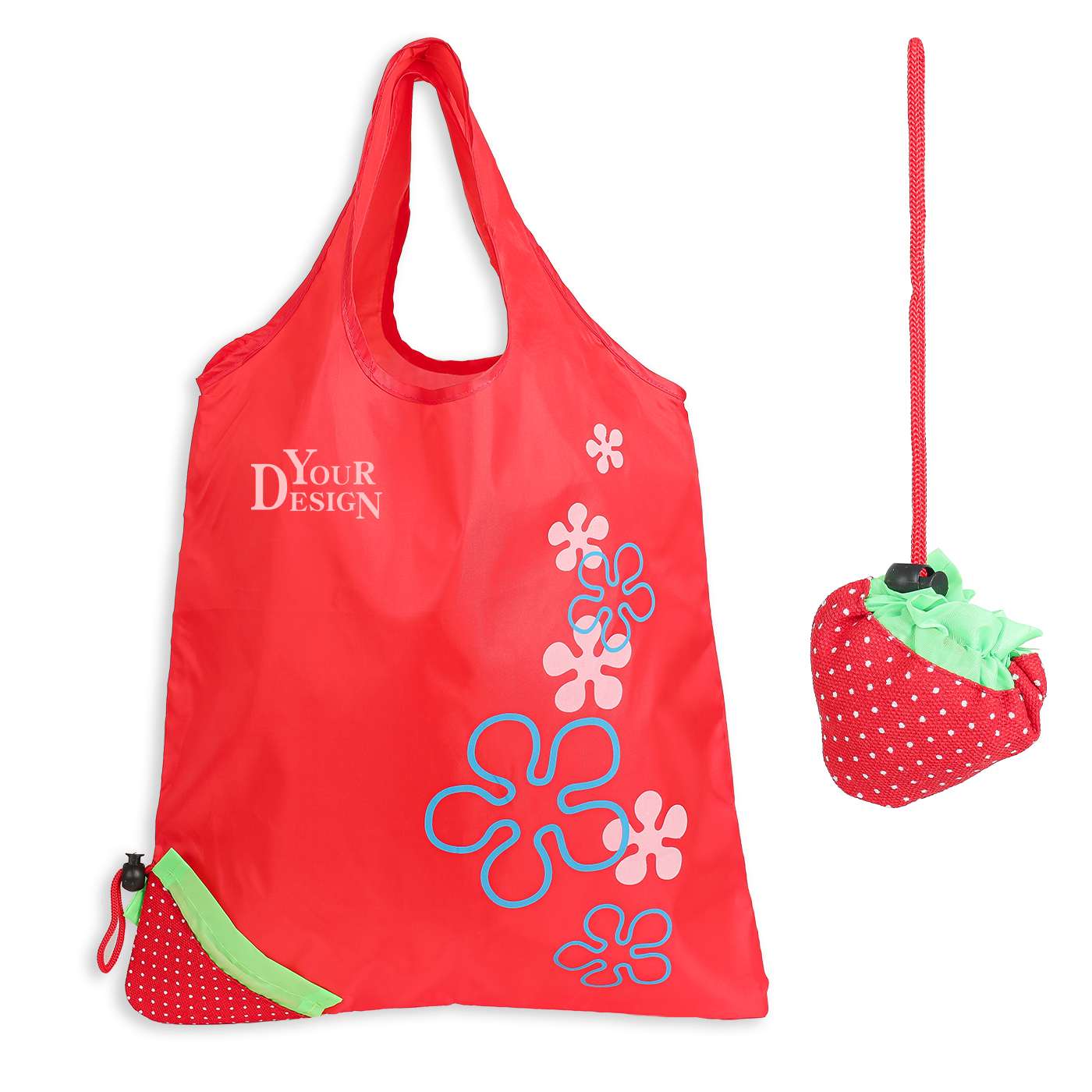 Strawberry Reusable Grocery Bag