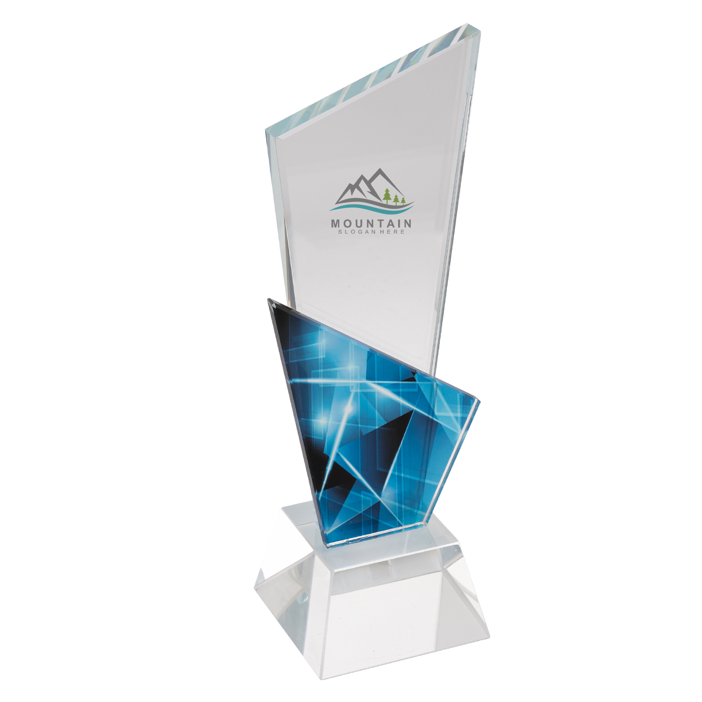 Personalized Crystal Trophy Award