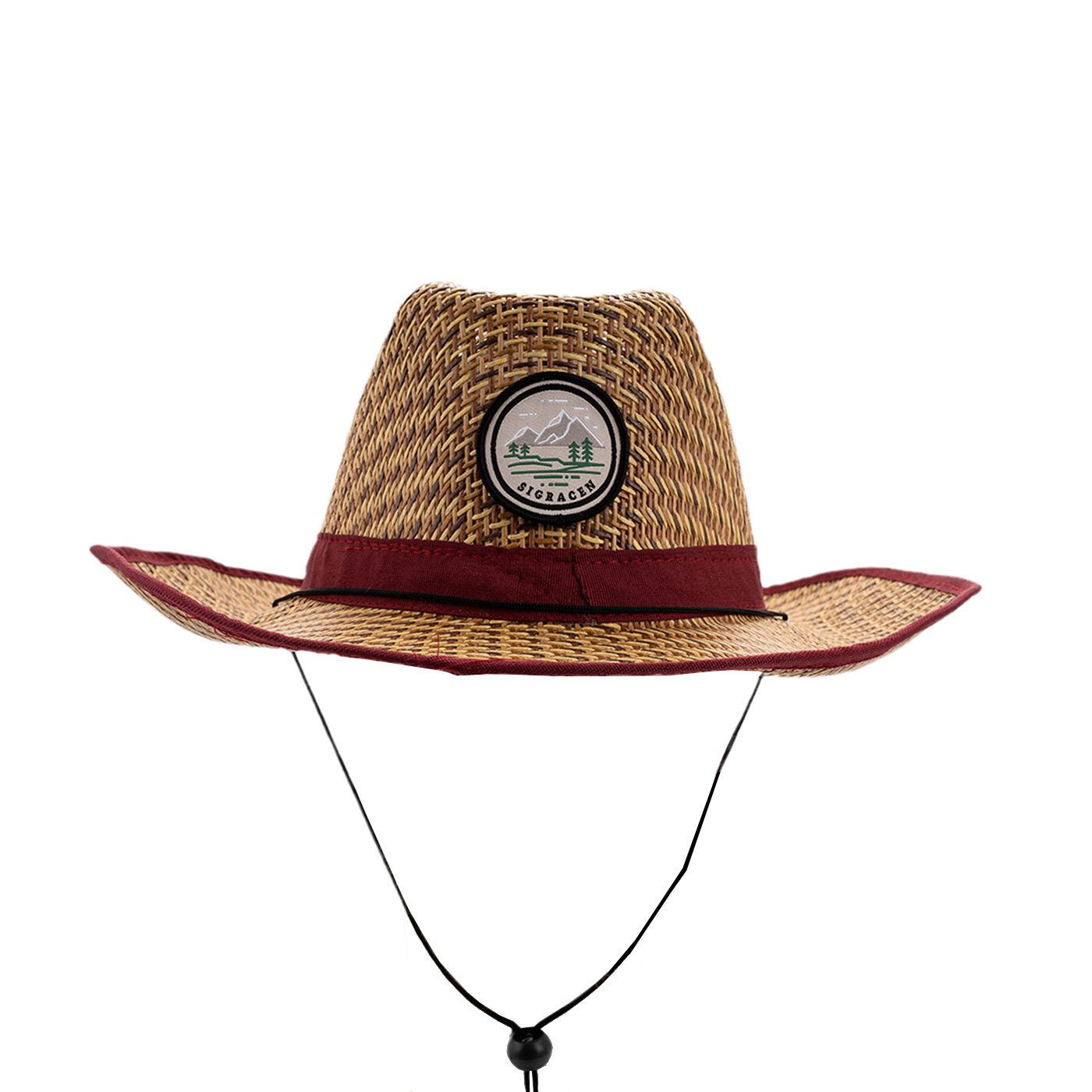 Mens Straw Cowboy Hat