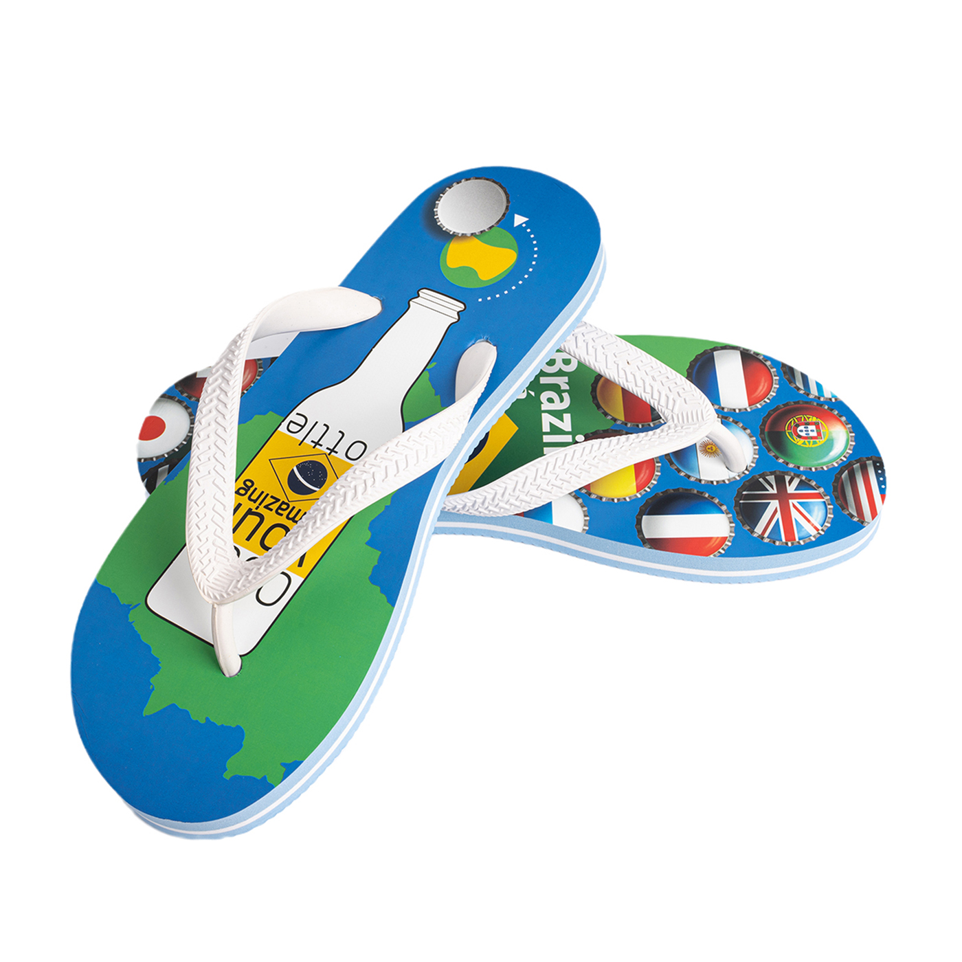 Custom Flip Flops With Bottle Opener