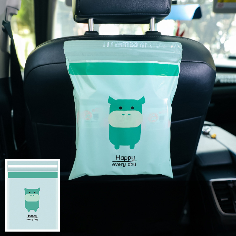 Stick-On Disposable Car Garbage Bag