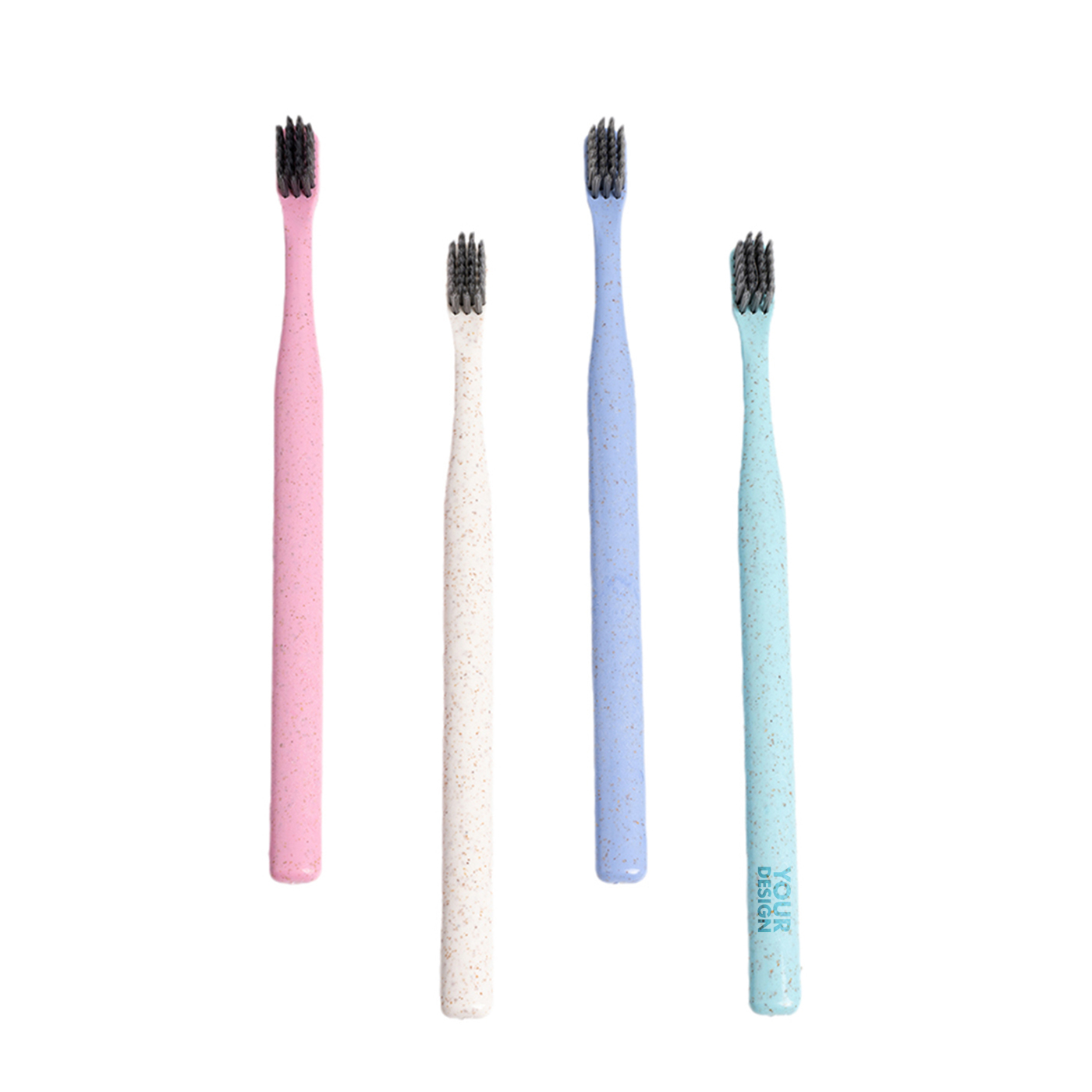 Wheat Straw Toothbrush Set 