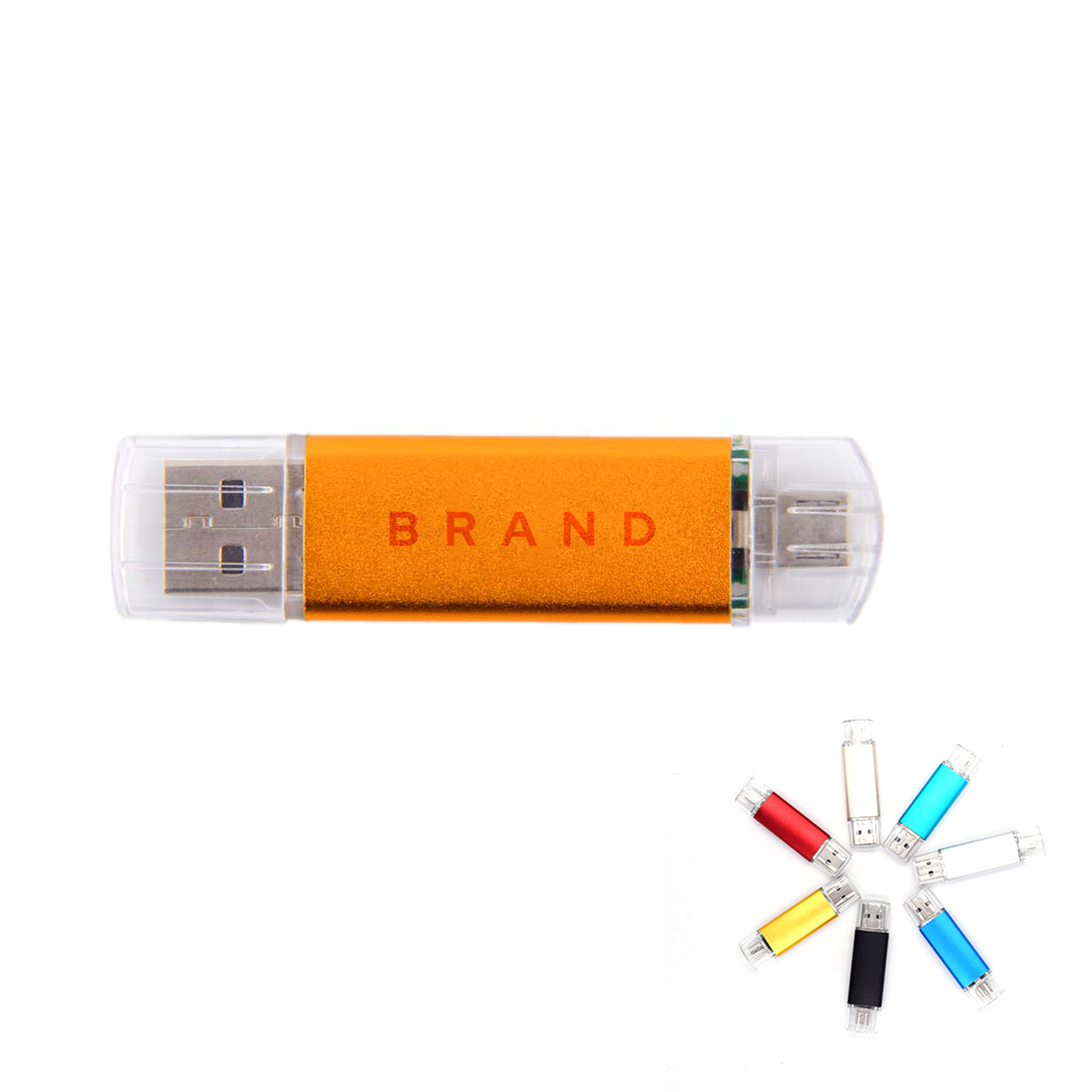 Custom 2 In 1 USB Flash Drive
