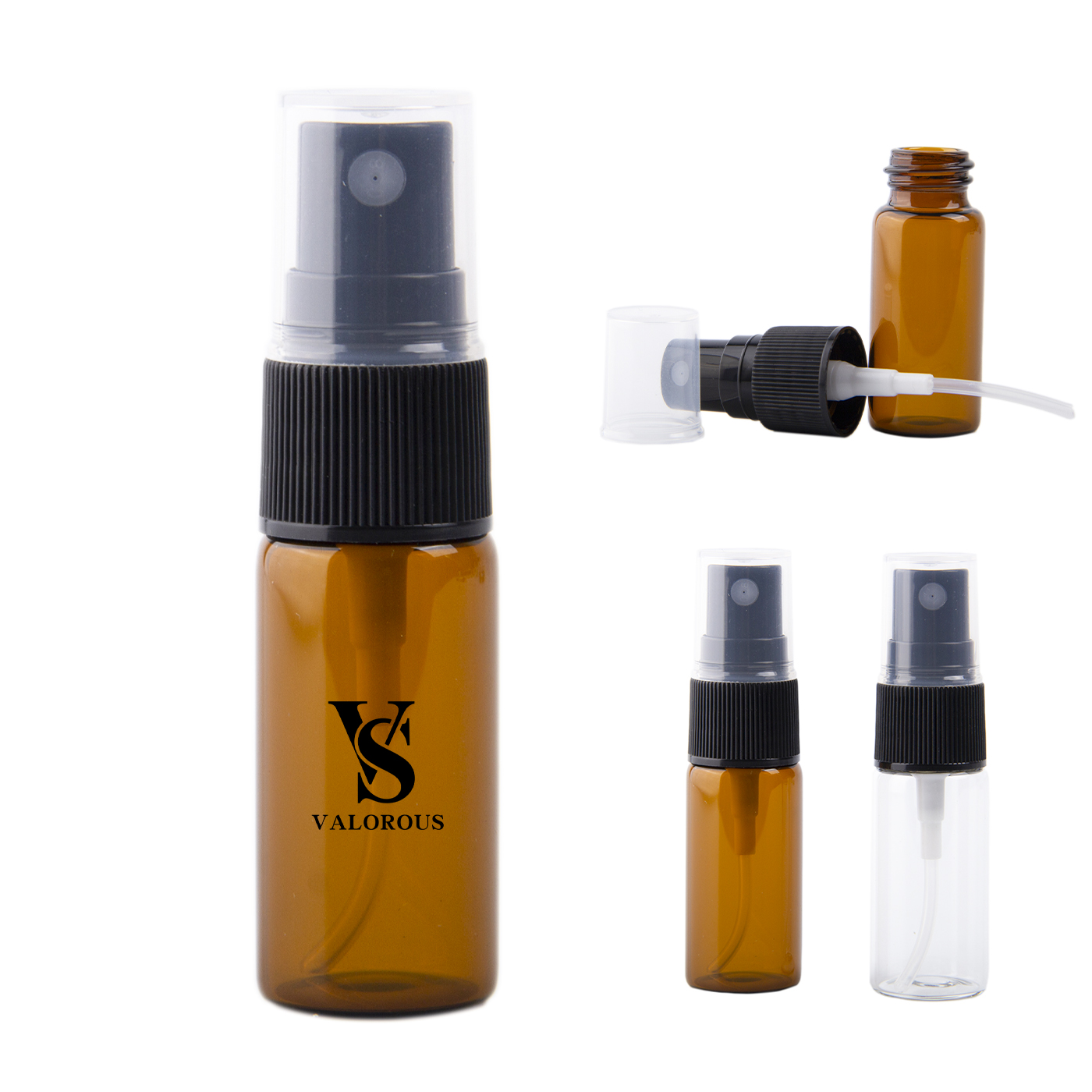 10ml Amber Glass Spray Bottle