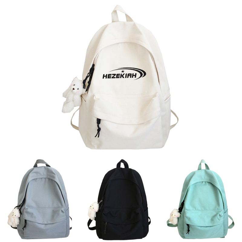 Durable Canvas School Backpack