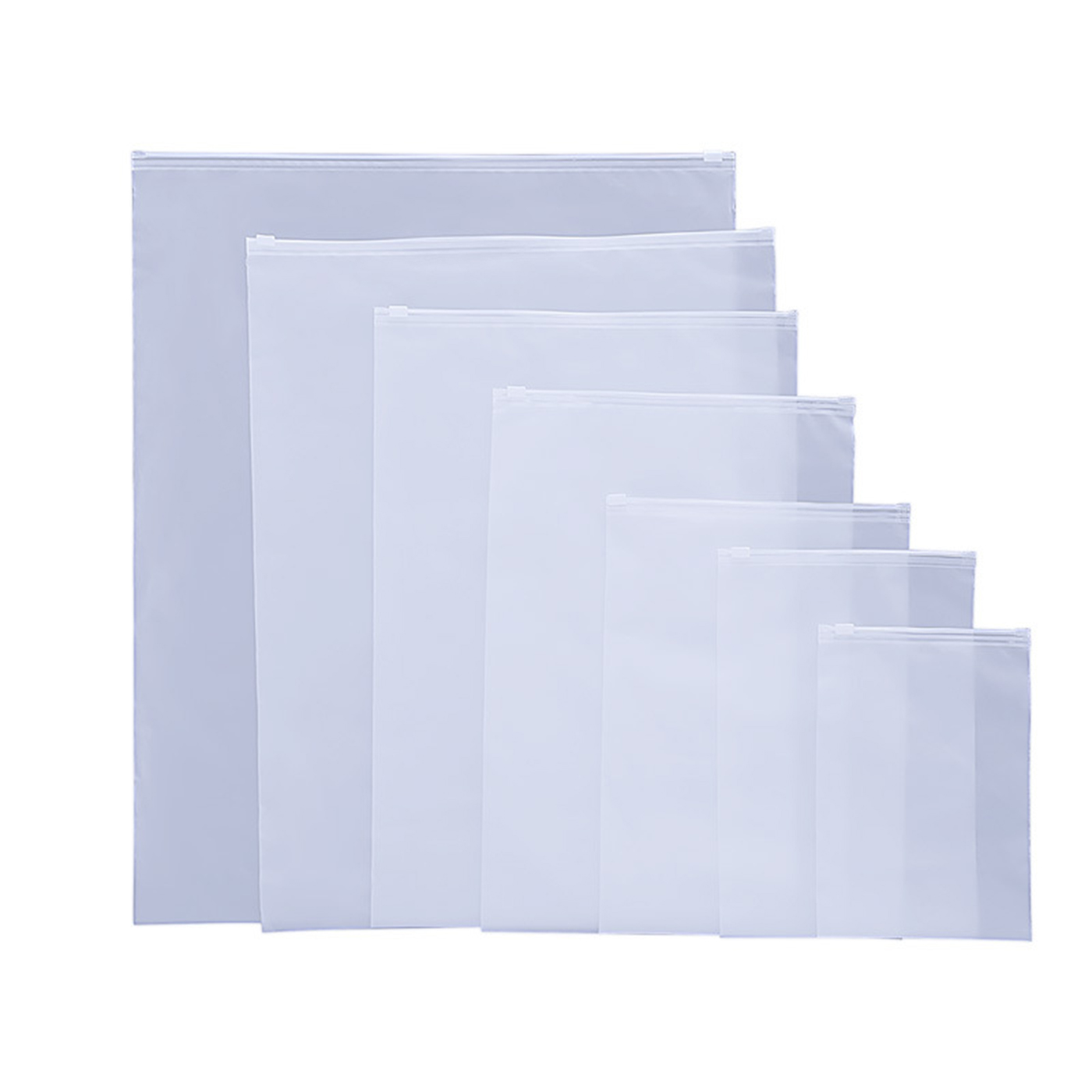 Custom Frosted Zipper Packaging Bag