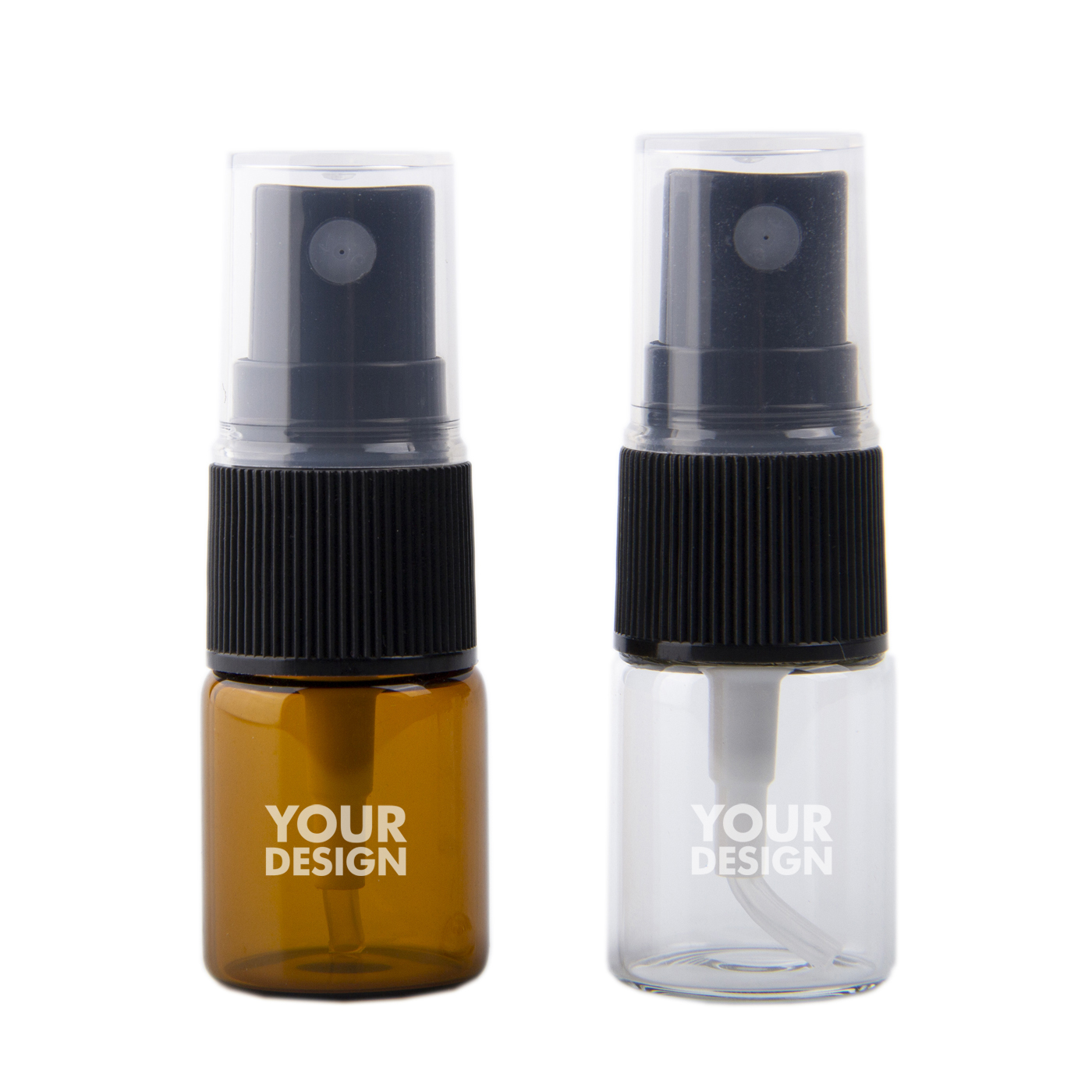 5ml Amber Glass Spray Bottle