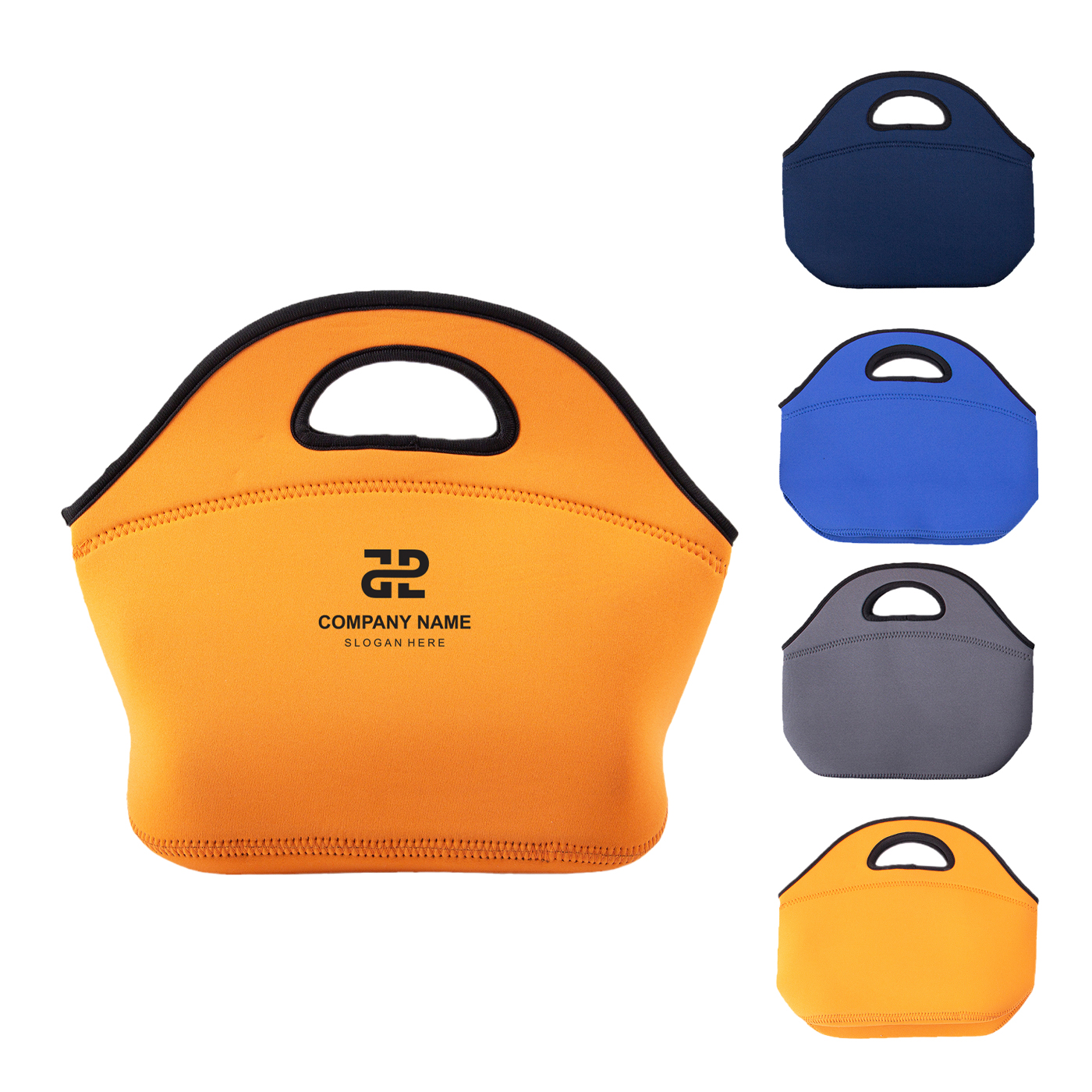 Soft Neoprene Lunch Tote Bag