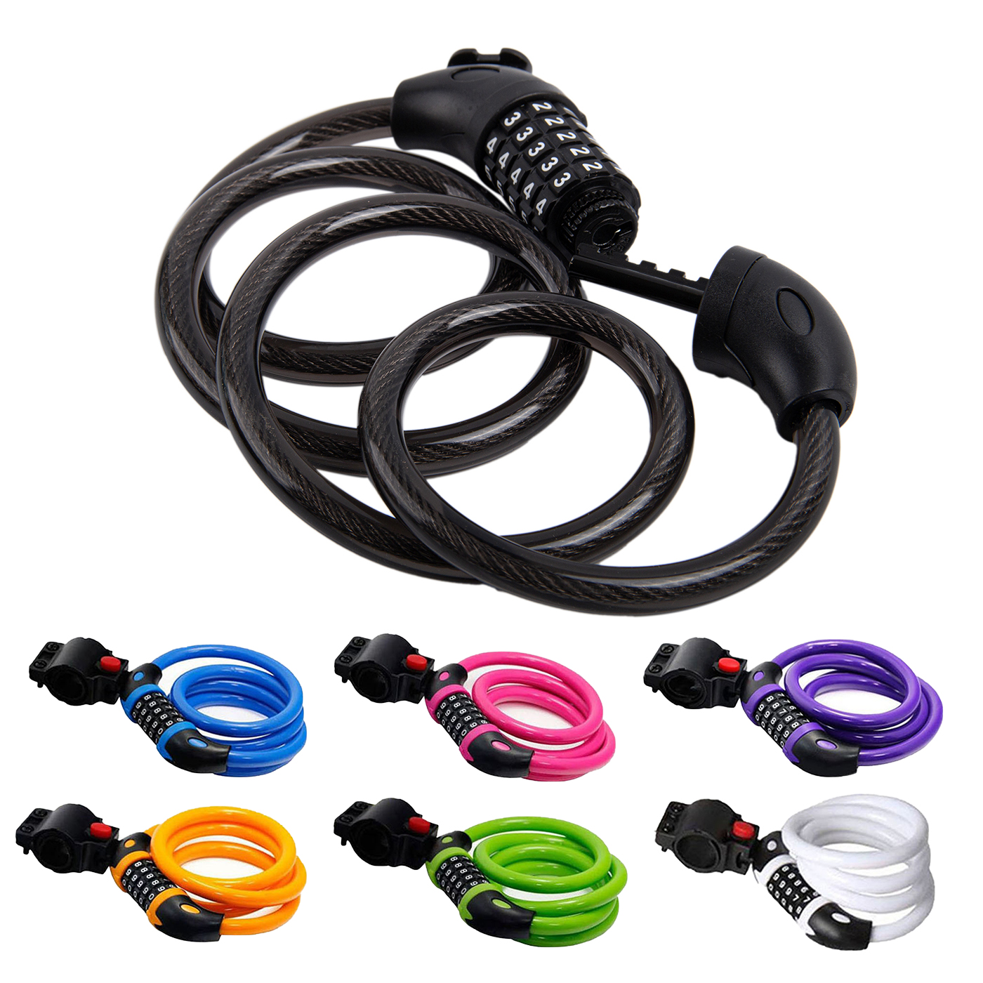 Customized Bike Cable Lock Giveaway