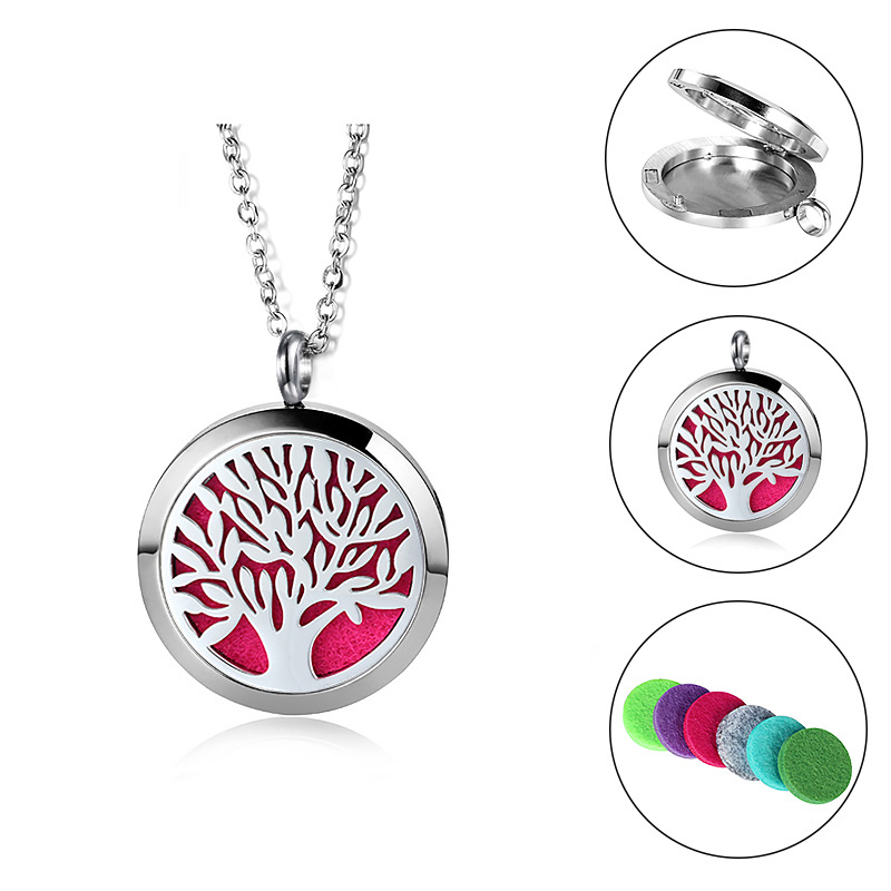 Aromatherapy Essential Oil Diffuser Necklace
