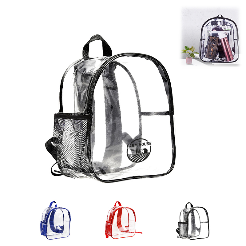 Heavy Duty PVC Transparent Backpack
