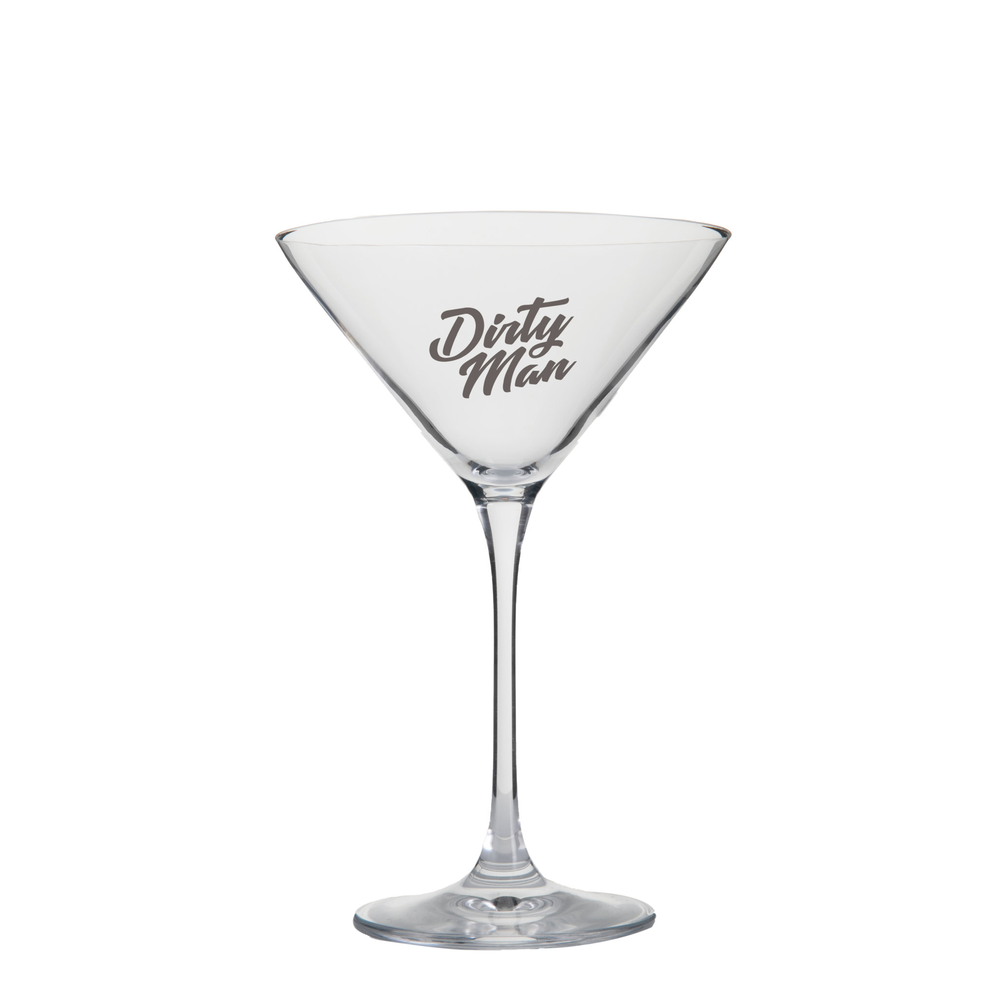 200ml Branded Martini Glass