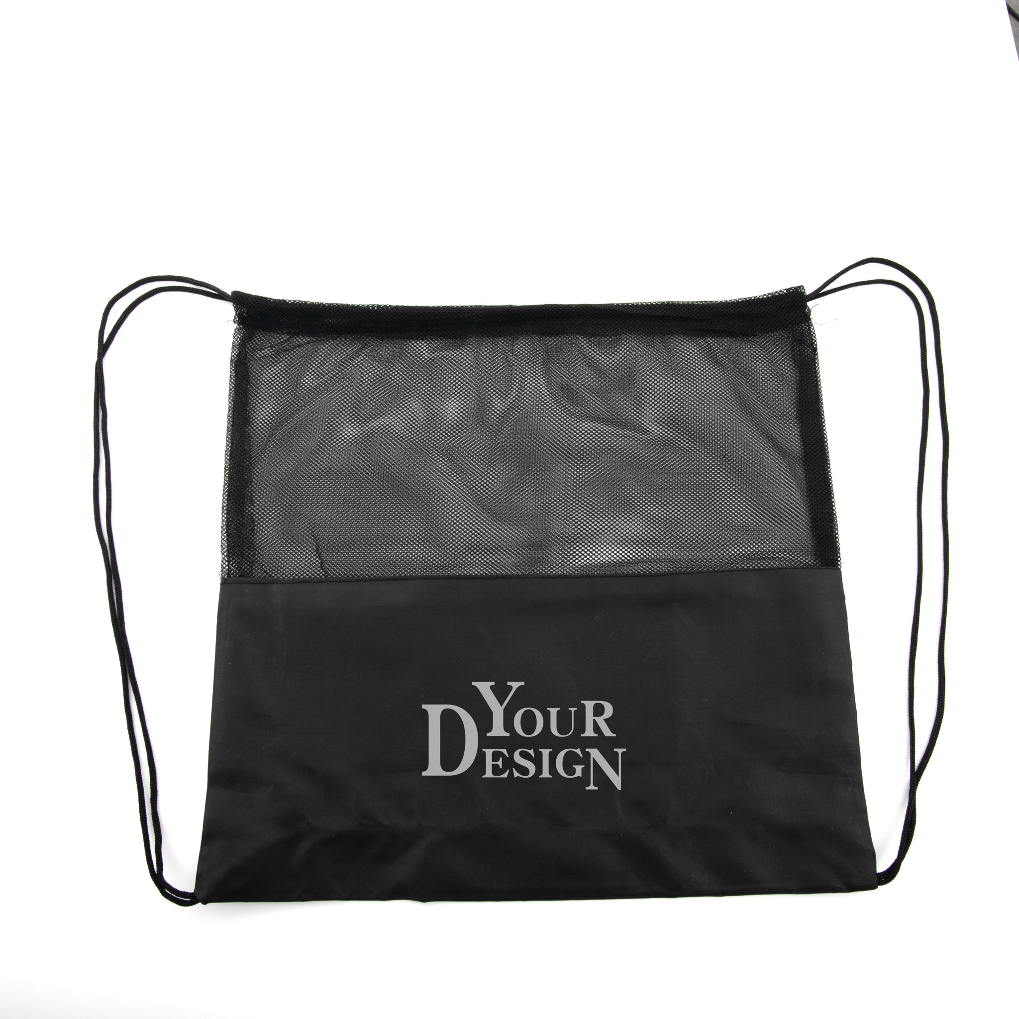 Custom Mesh Drawstring Bag