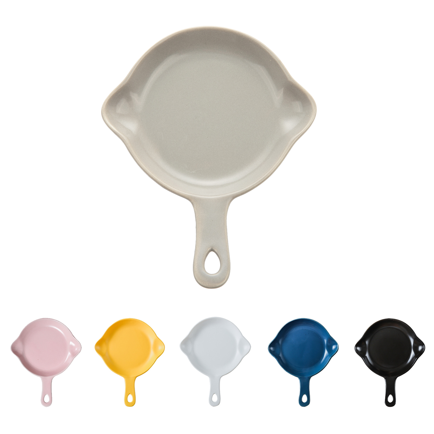 Matte Ceramic Baking Dish With Handle