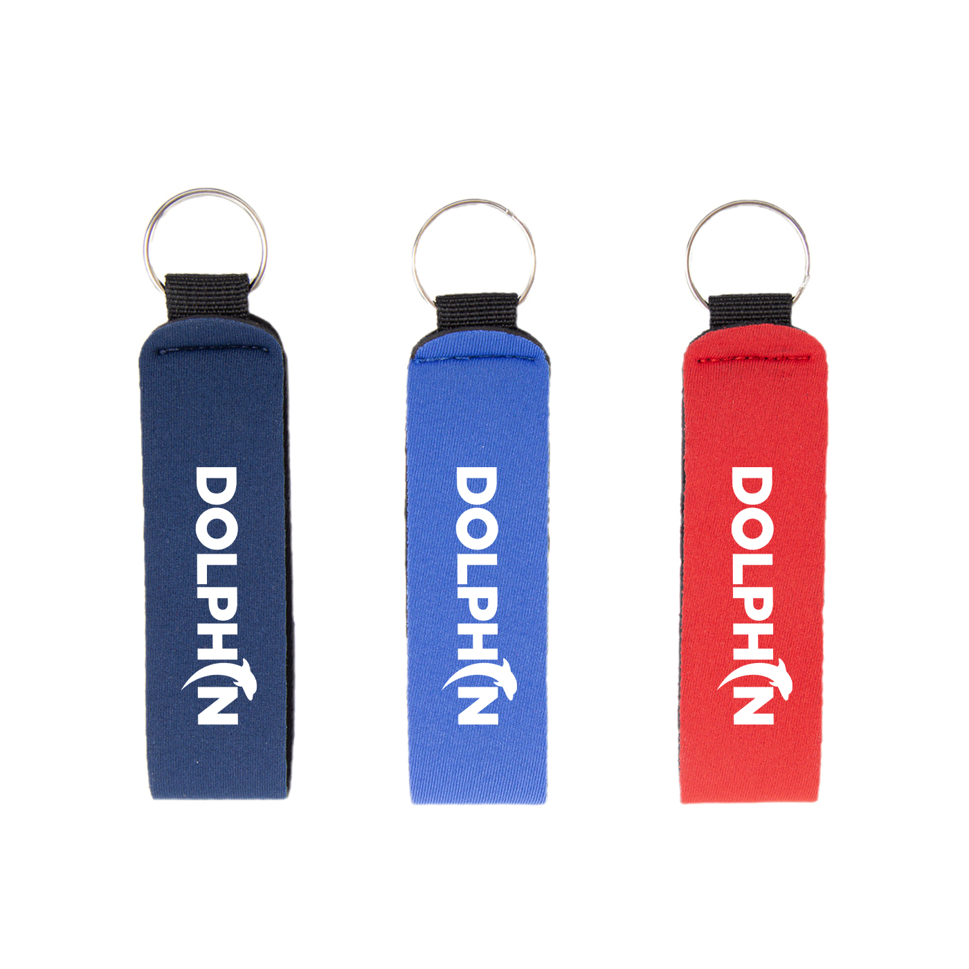 Custom Neoprene Wristband Keychain