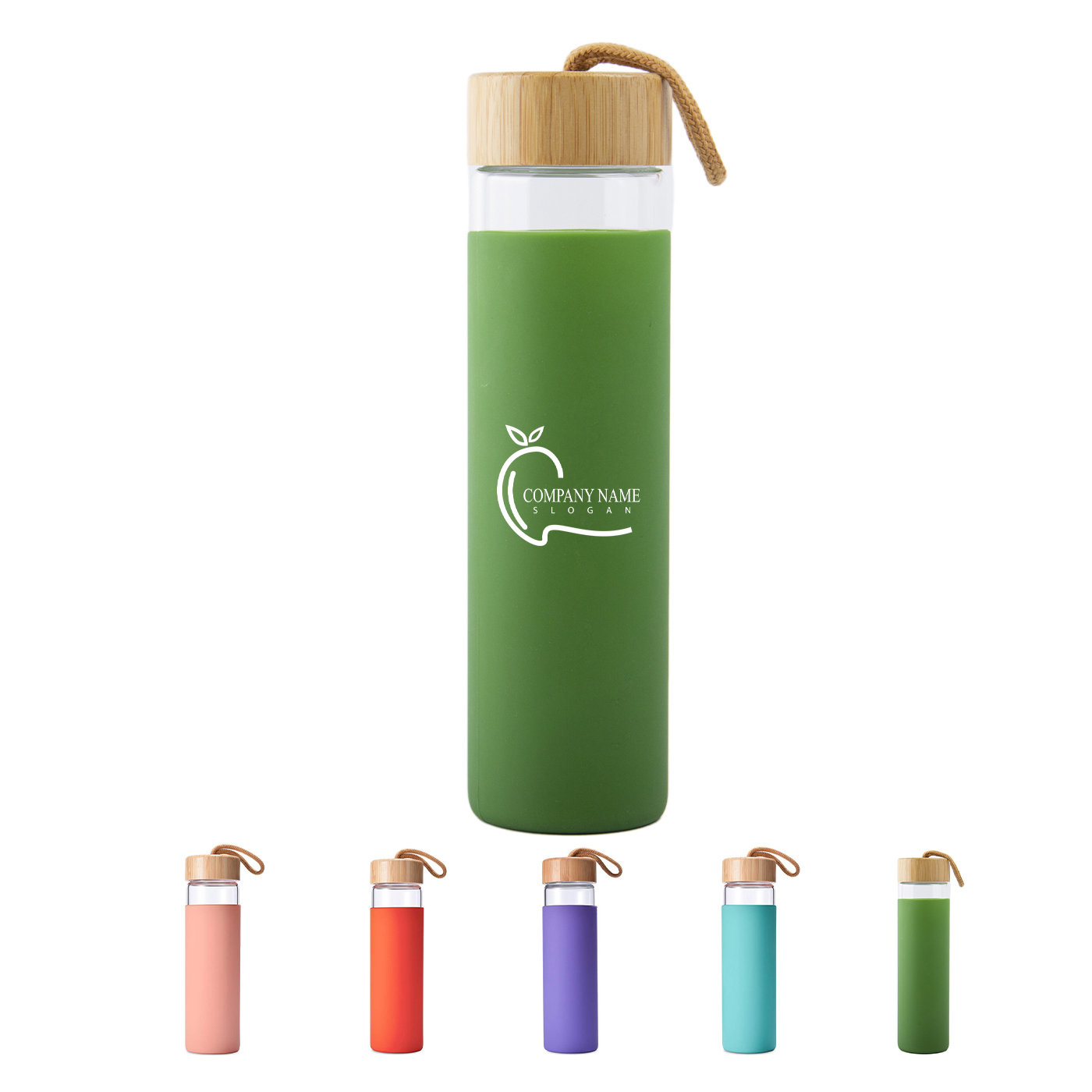 Reusable Glass Water Bottles