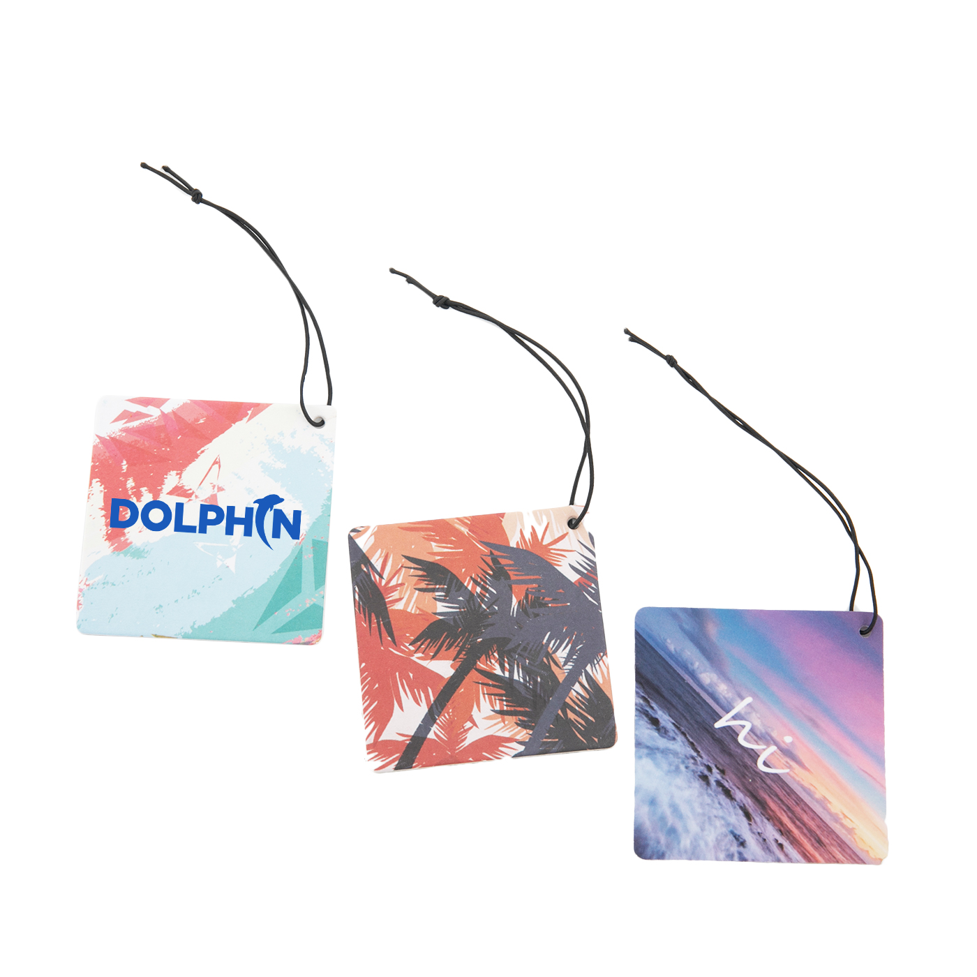 Custom Car Hanging Air Freshener Paper Card