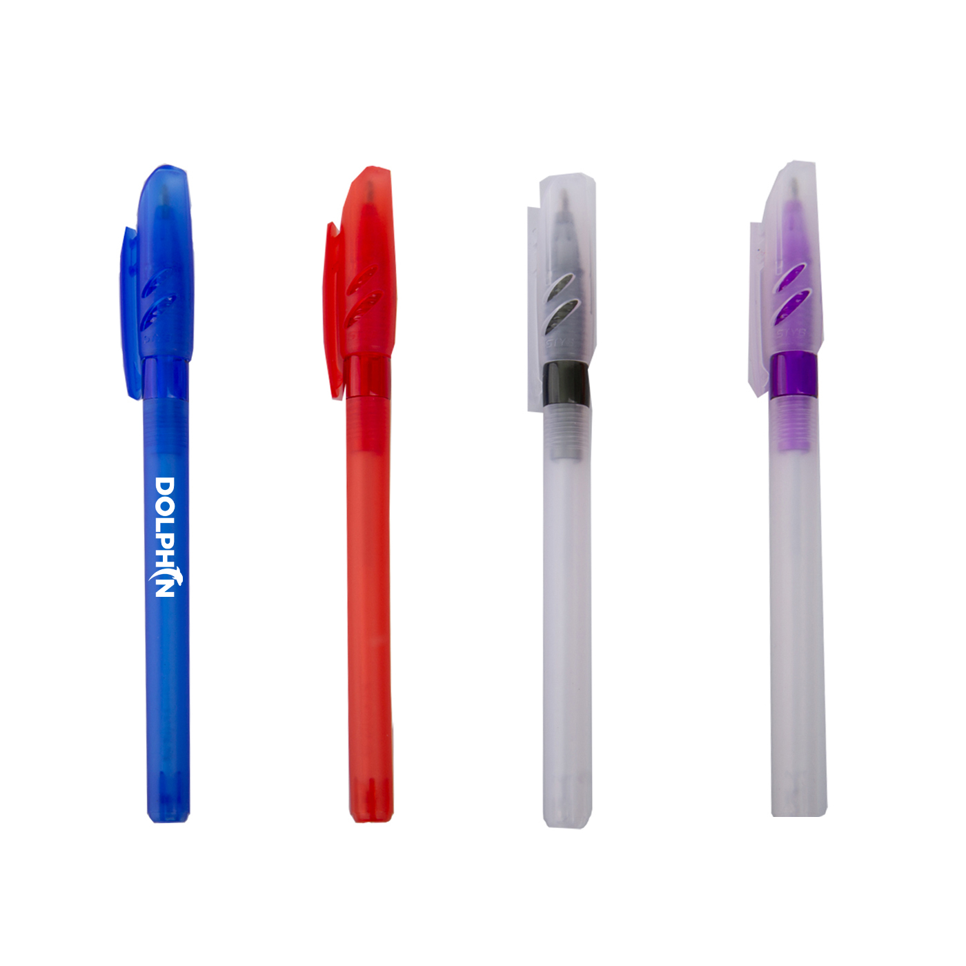 Refillable Plastic Ballpoint Pen