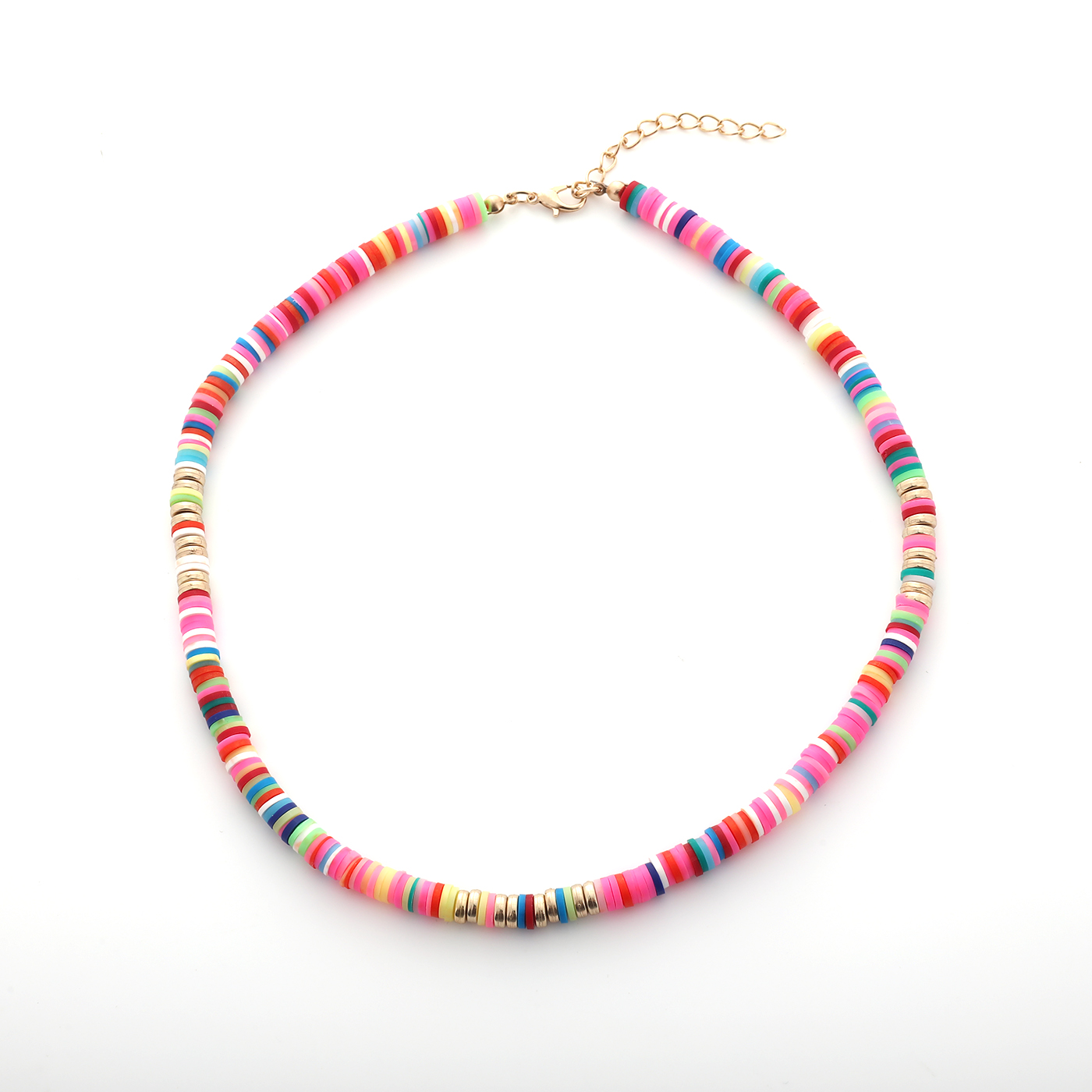 Lightweight Soft Pottery Necklace