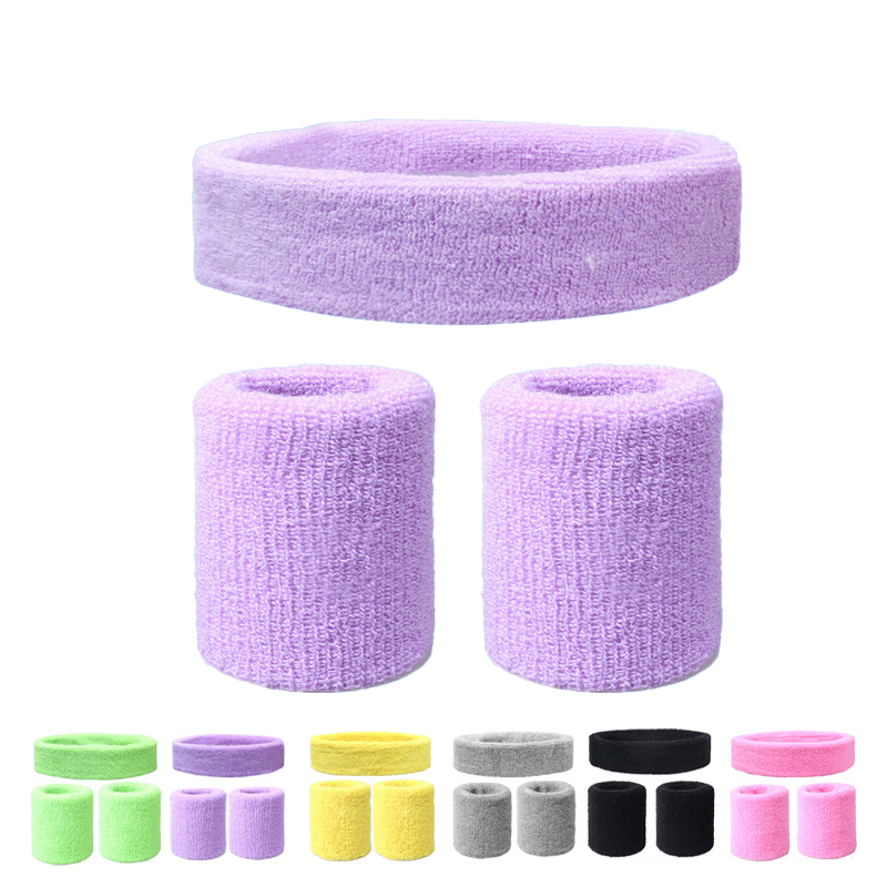 3 Pcs Sweatband Set