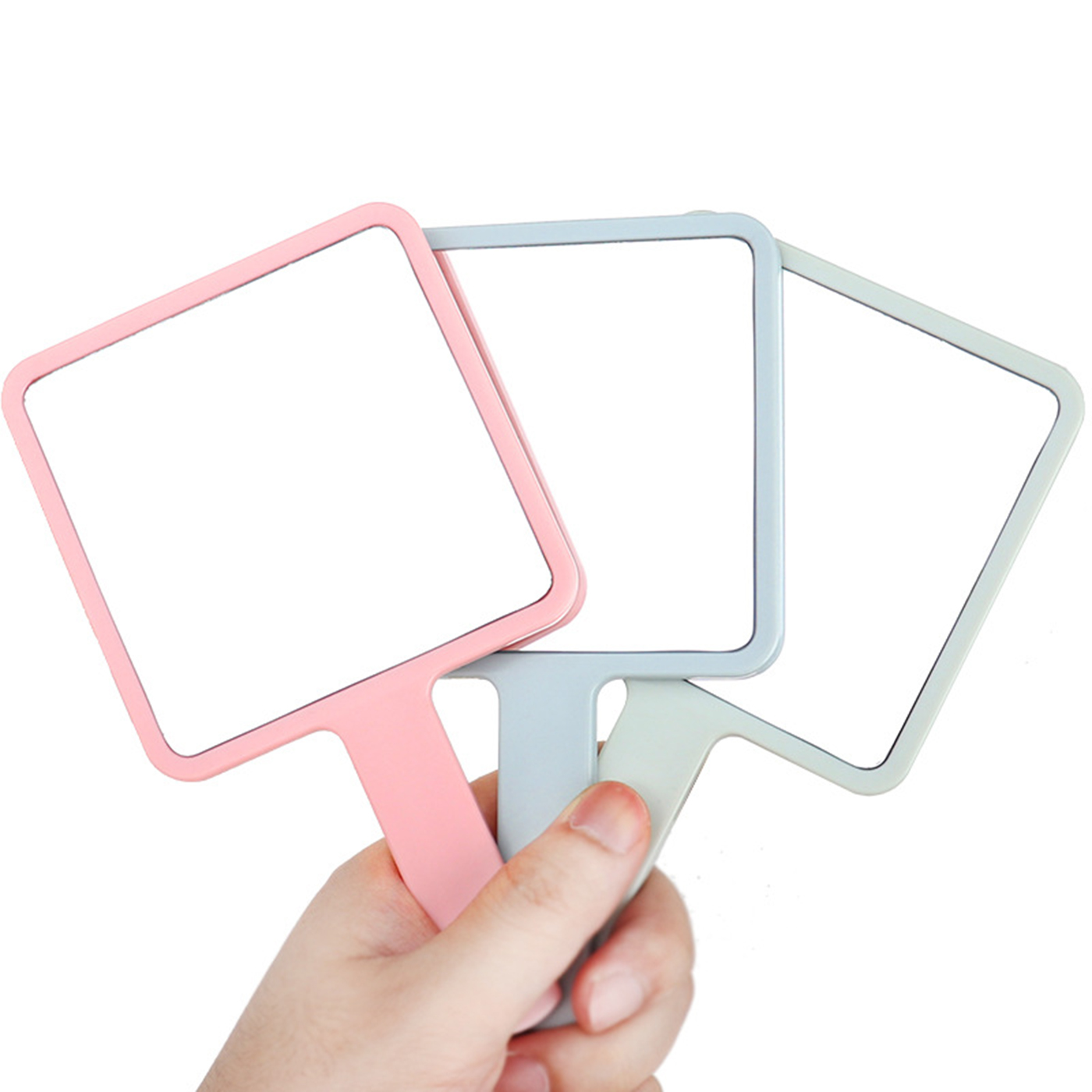 Custom Square Handheld Mirror