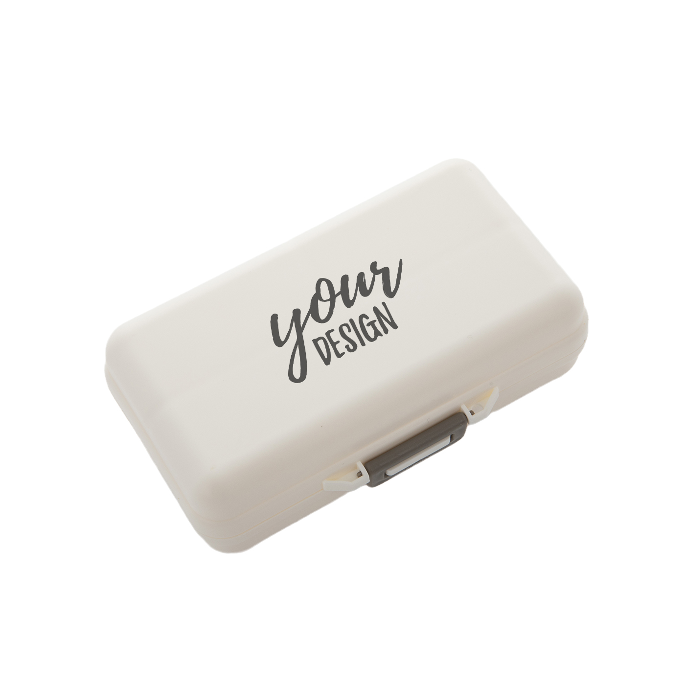 Portable 7 Compartments Pill Case