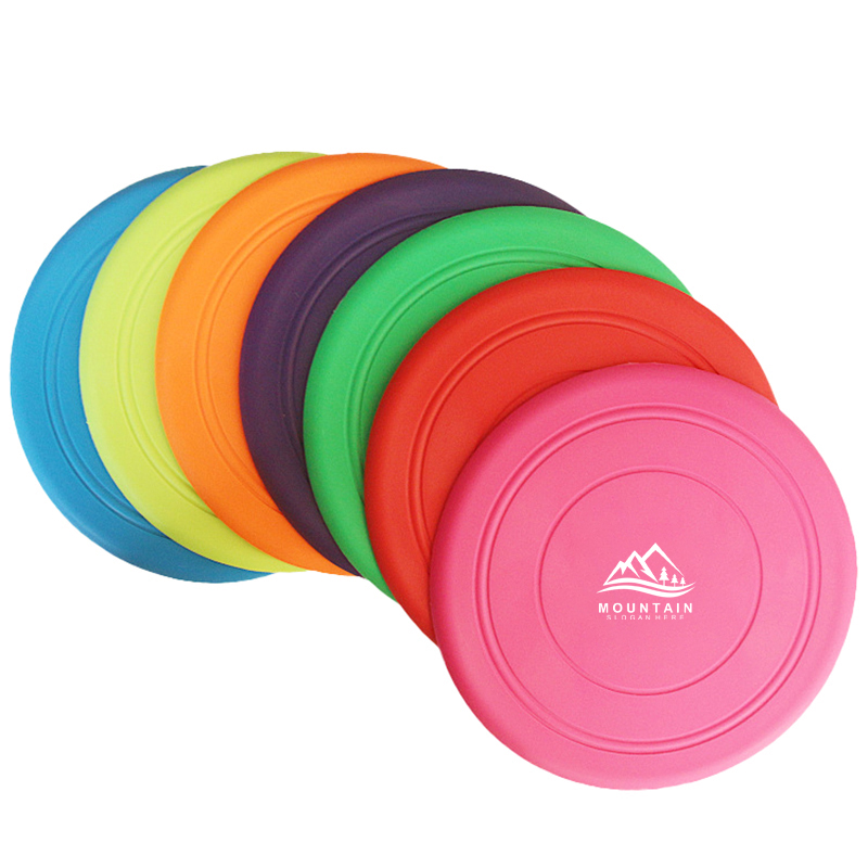 Custom Non Slip Rubber Dog Flying Disc