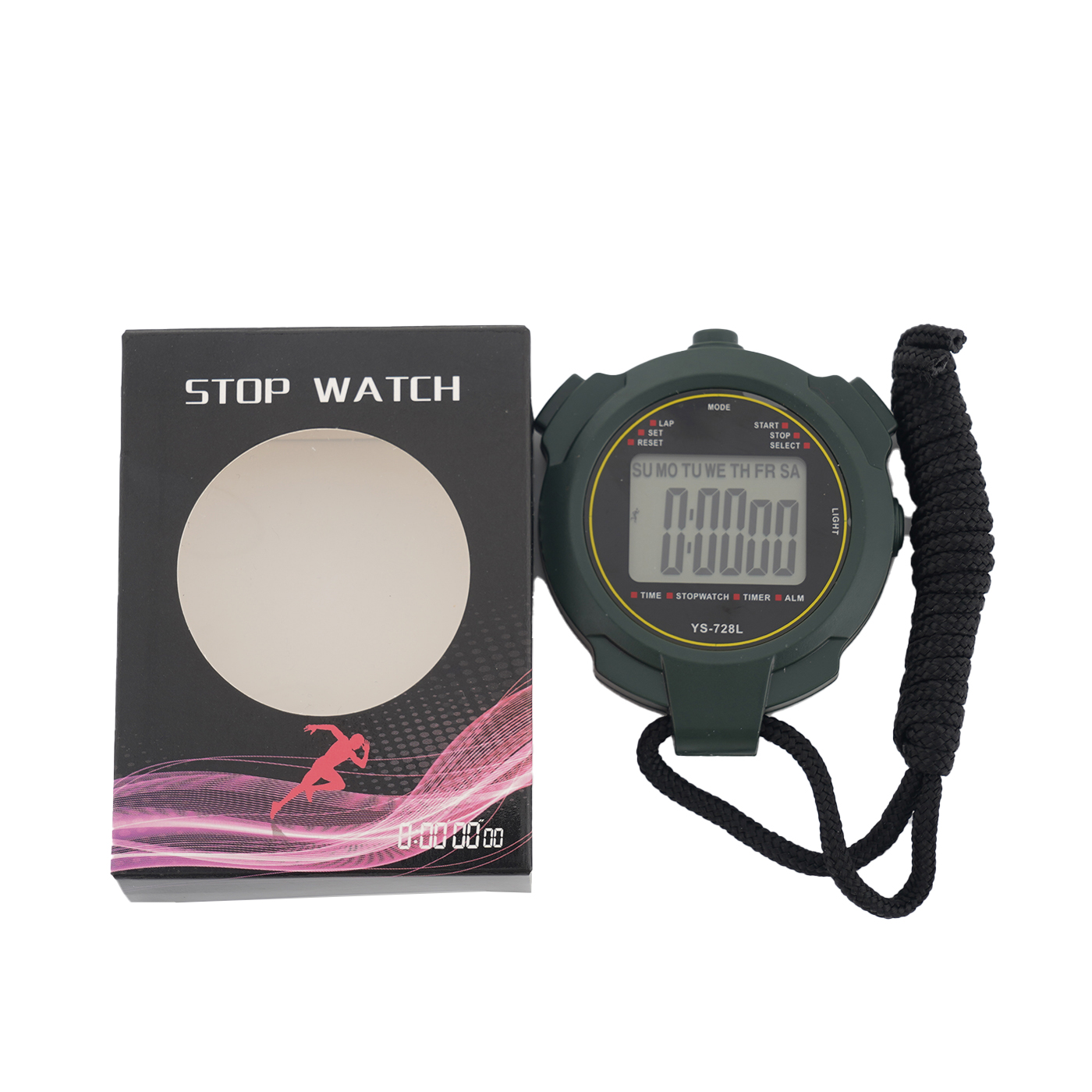 Digital Sport Stopwatch Timer