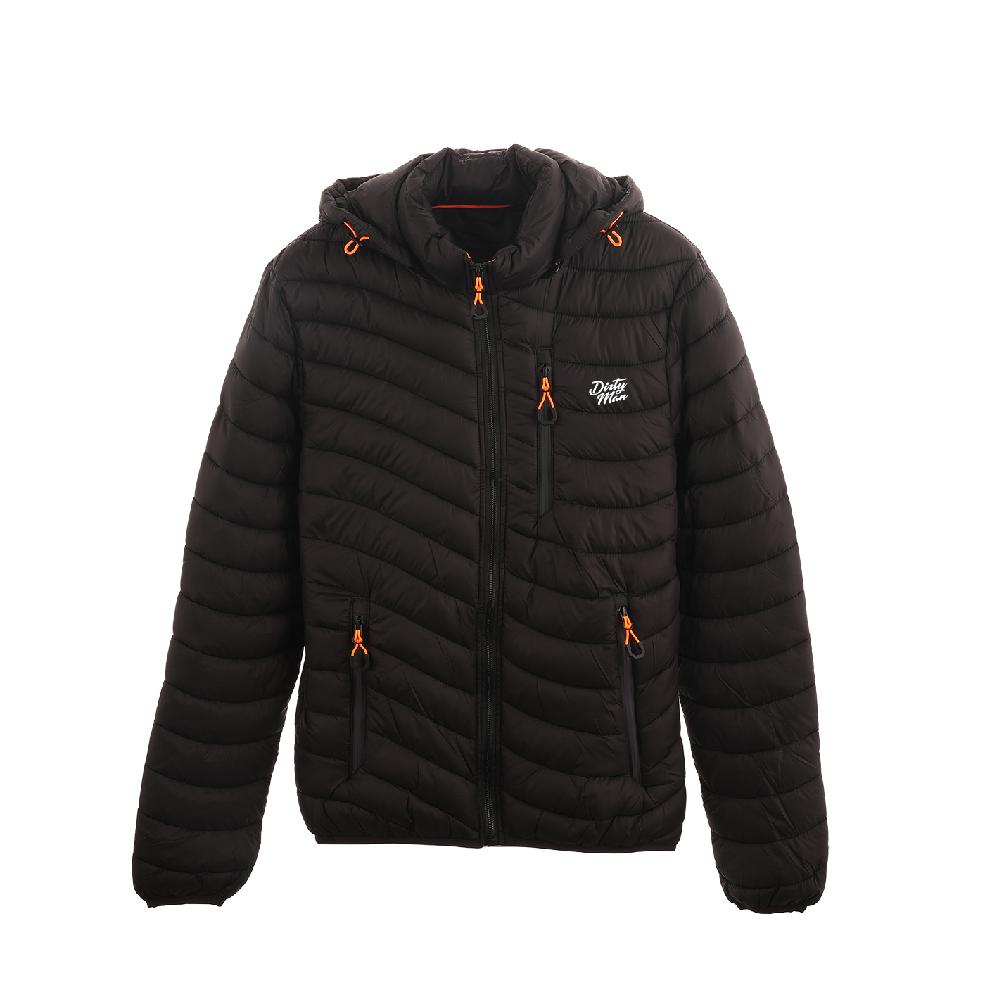 Men's Puffer Jacket With Detachable Hood
