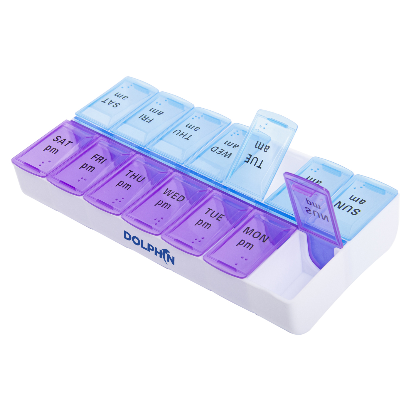 2 Times A Day Weekly Pill Organizer