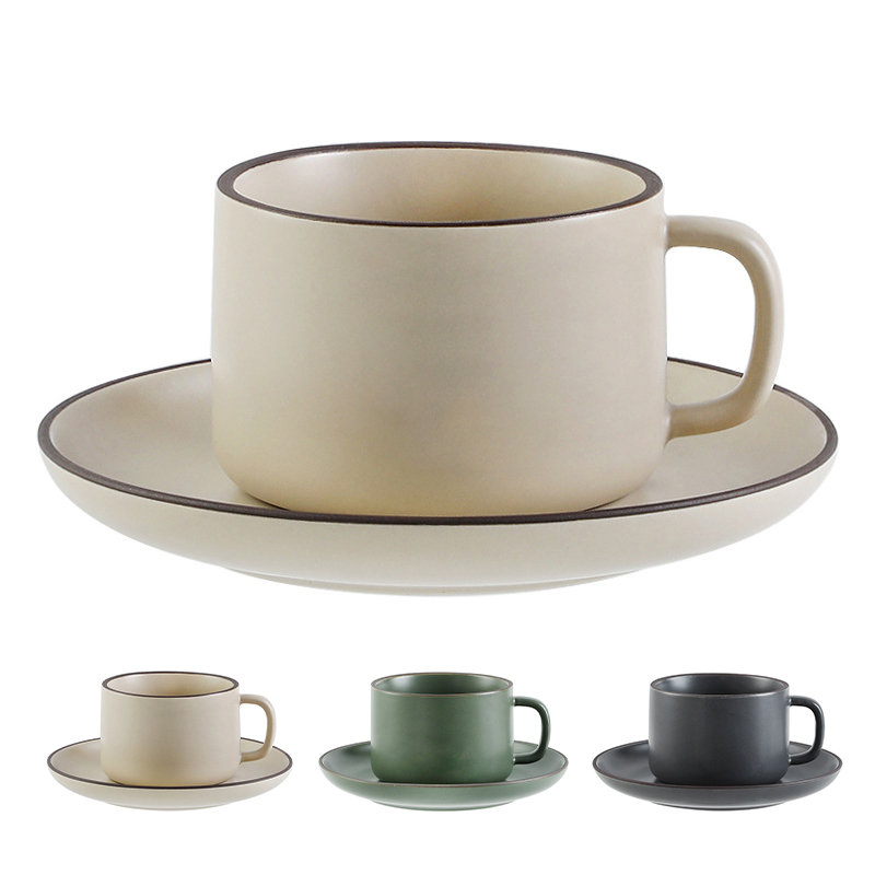  Cappuccino Cups With Saucers