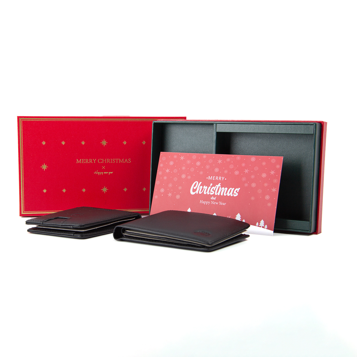 Custom Wallet Box And Greeting Card Set