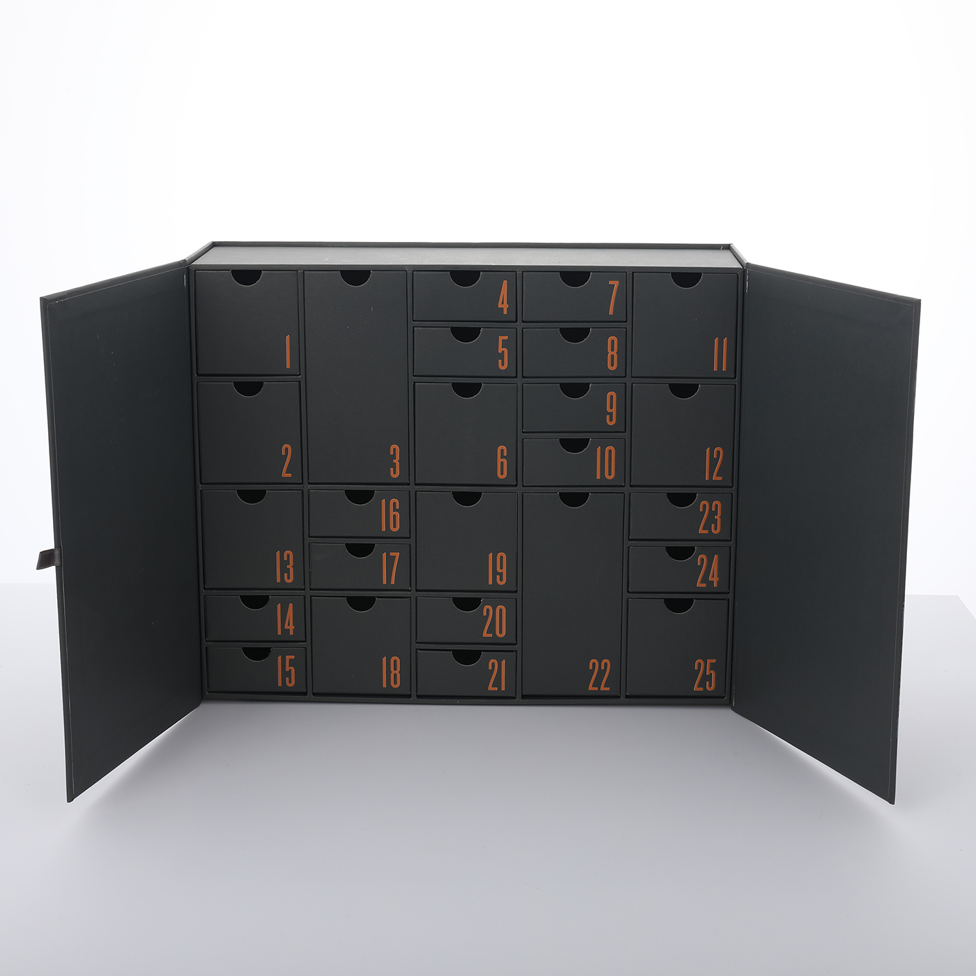 Branded Paper Advent Calendar Gift Box with Drawers