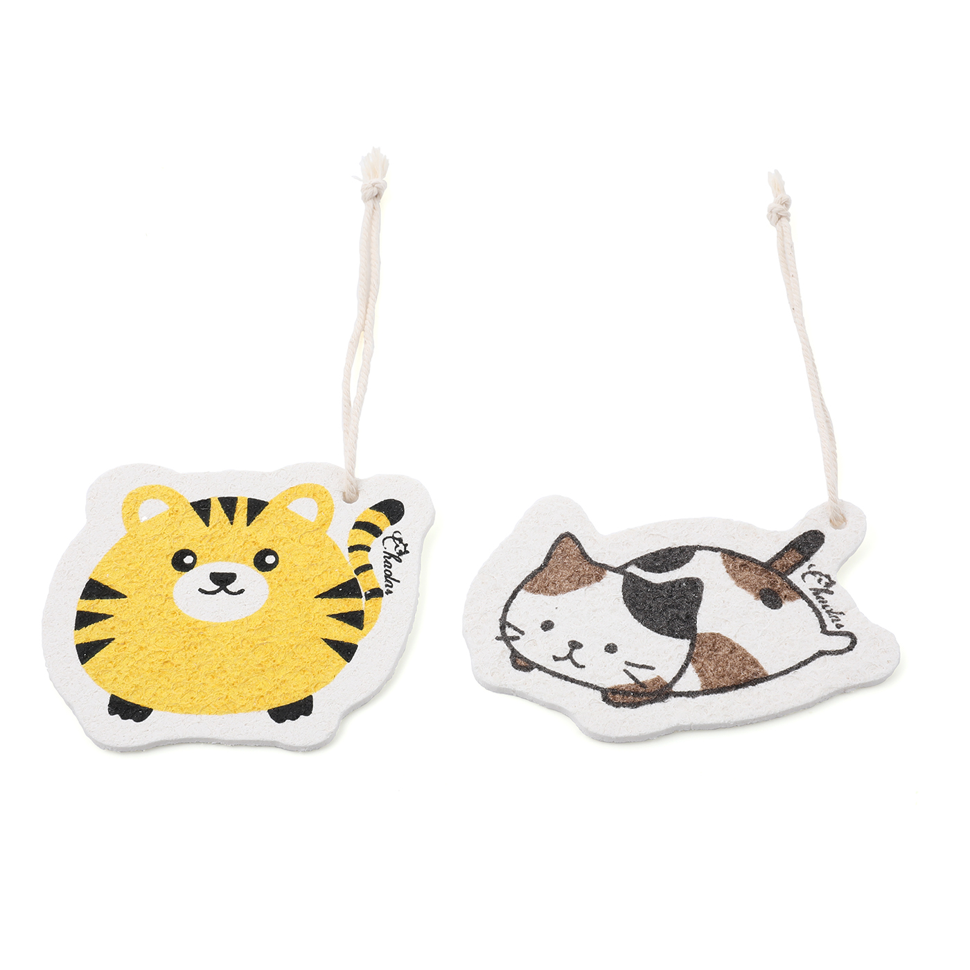 Cute Compressed Wood Pulp Cotton Sponge