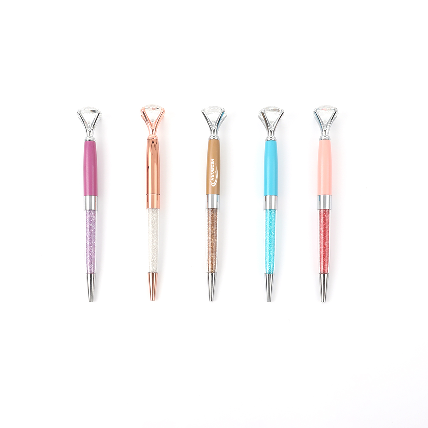 Promotional Engraved Soft Touch Diamond Pen