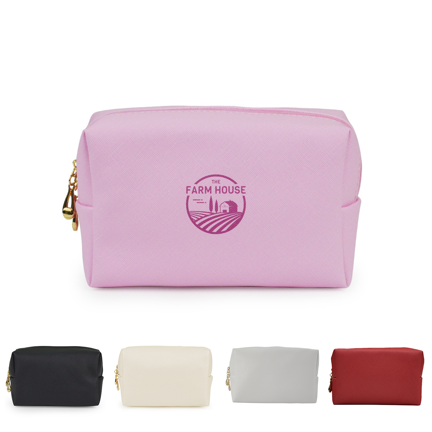 Portable Zipper Waterproof Cosmetic Bag