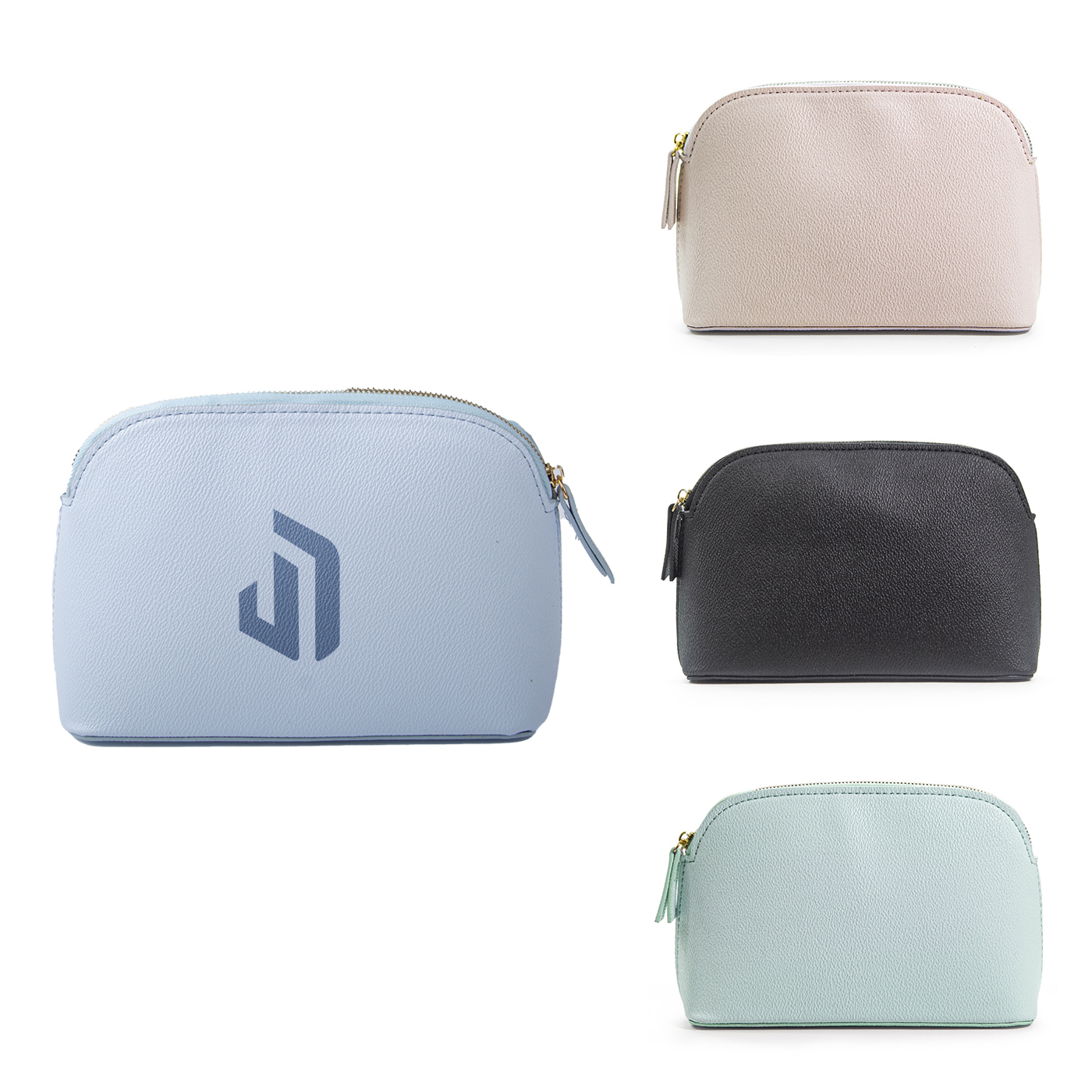 Lightweight Leather Cosmetic Bag
