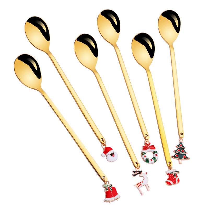 6 Pcs Spoons With Gift Box