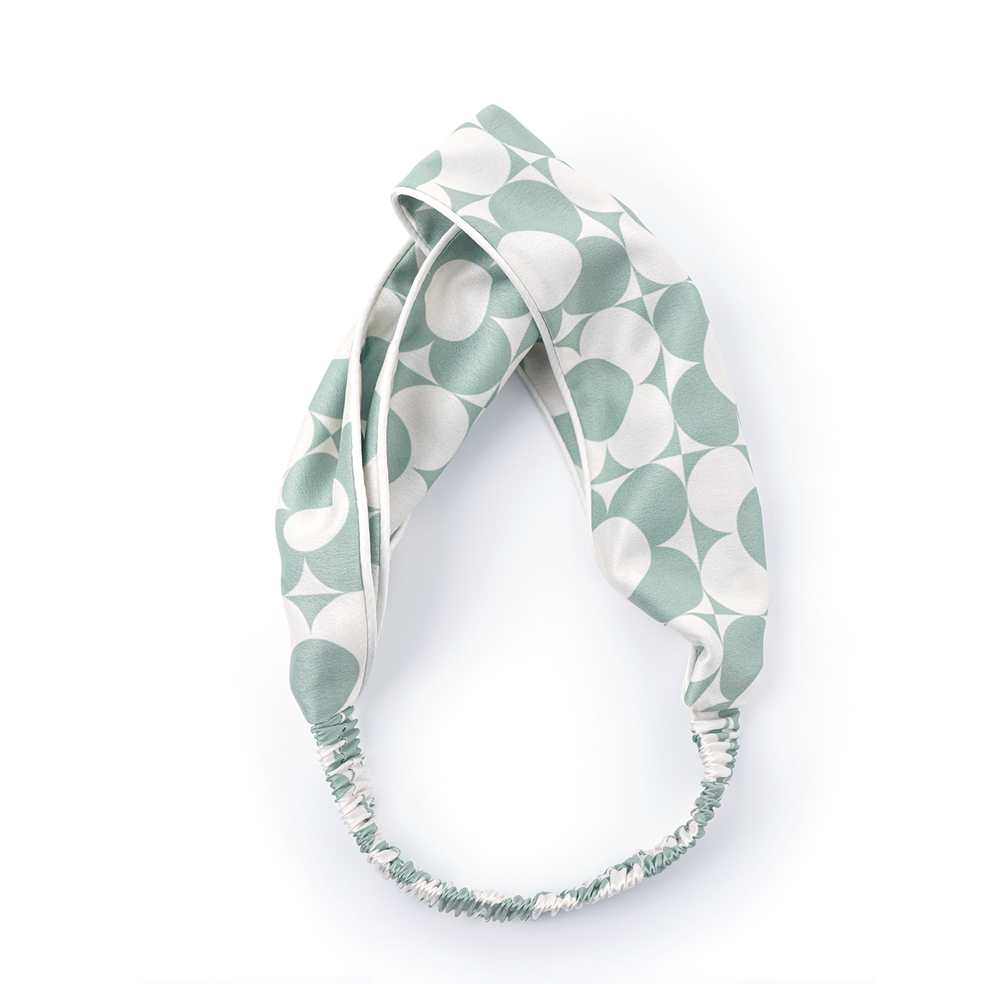 Silk Elastic Criss Cross Headband