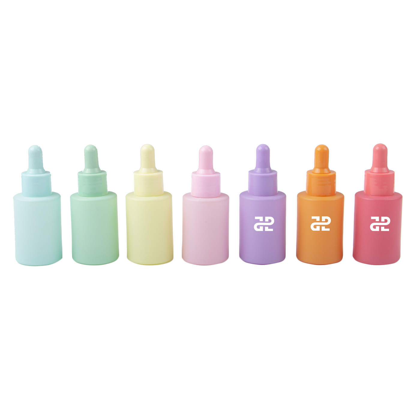 30ml Colorful Glass Dropper Bottle