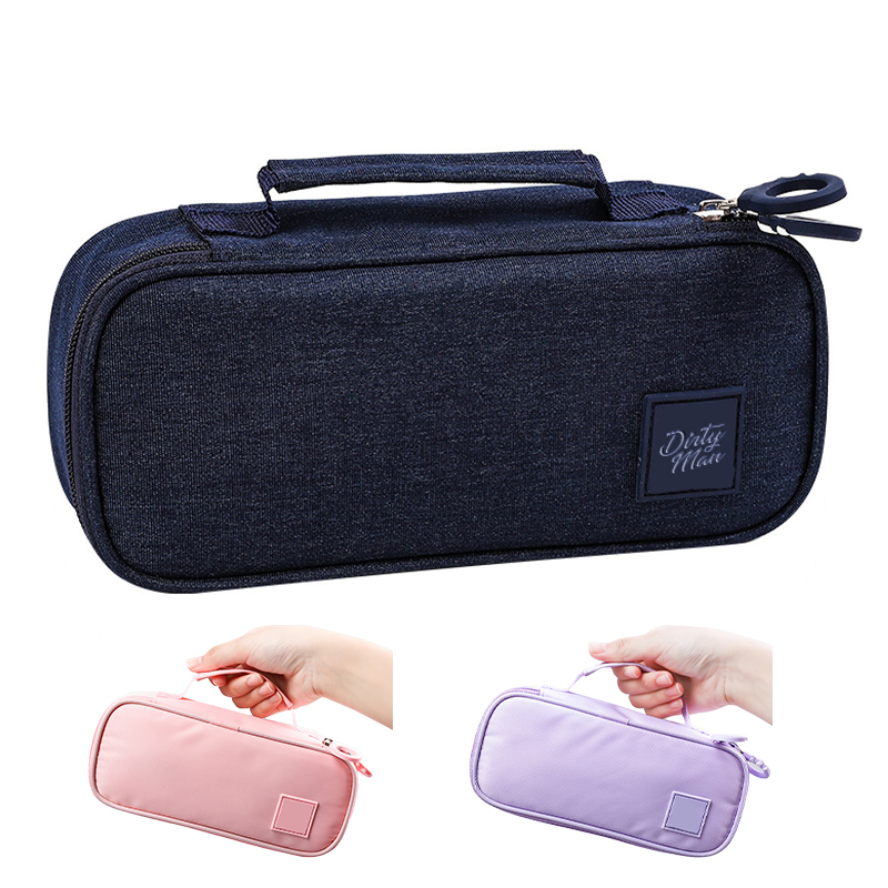 Large Capacity Pencil Canvas Case