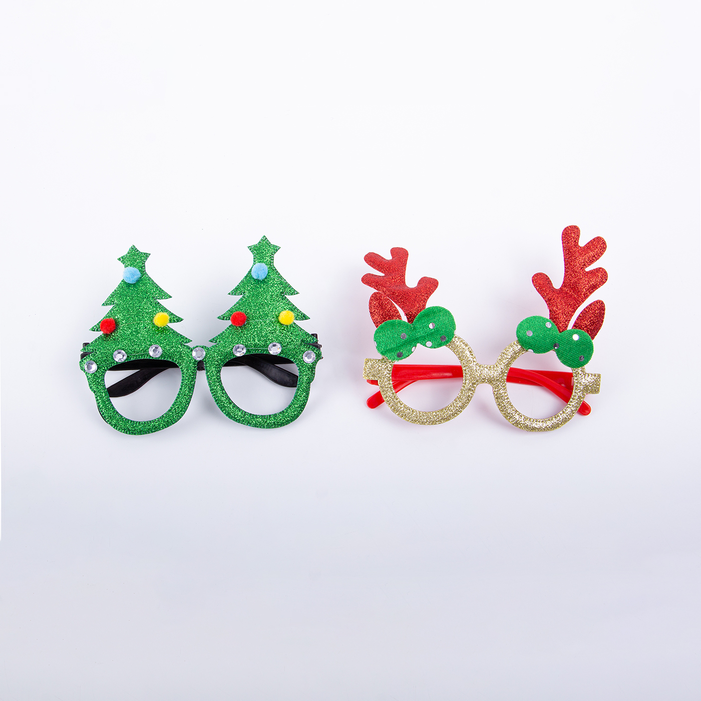 Funny Christmas Theme Party Glasses
