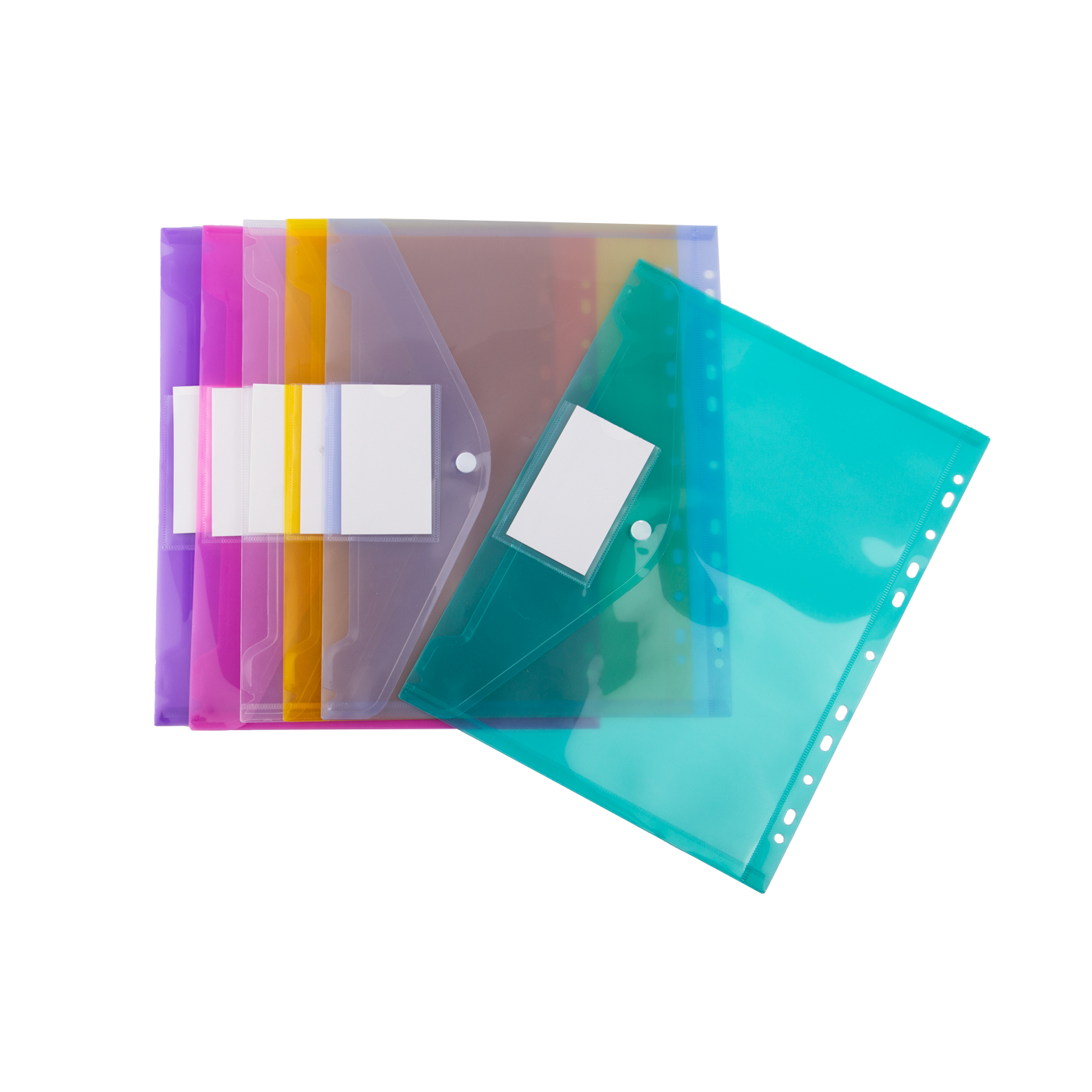 Custom Clear Document Wallet