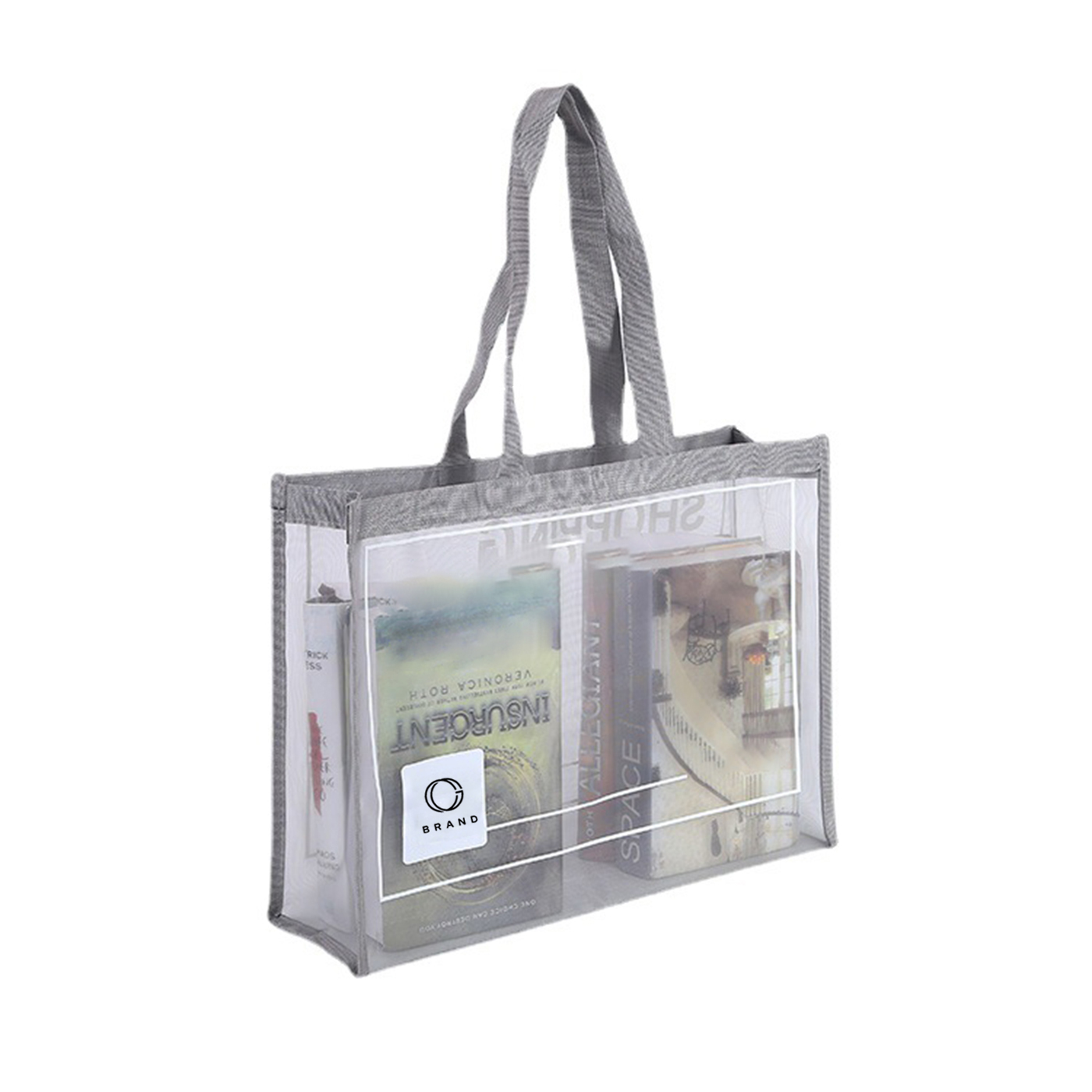 Custom Mesh Reusable Tote Shopping Bag