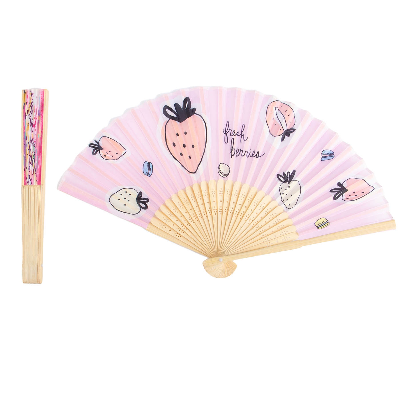 Personalized Foldable Polyester Fan