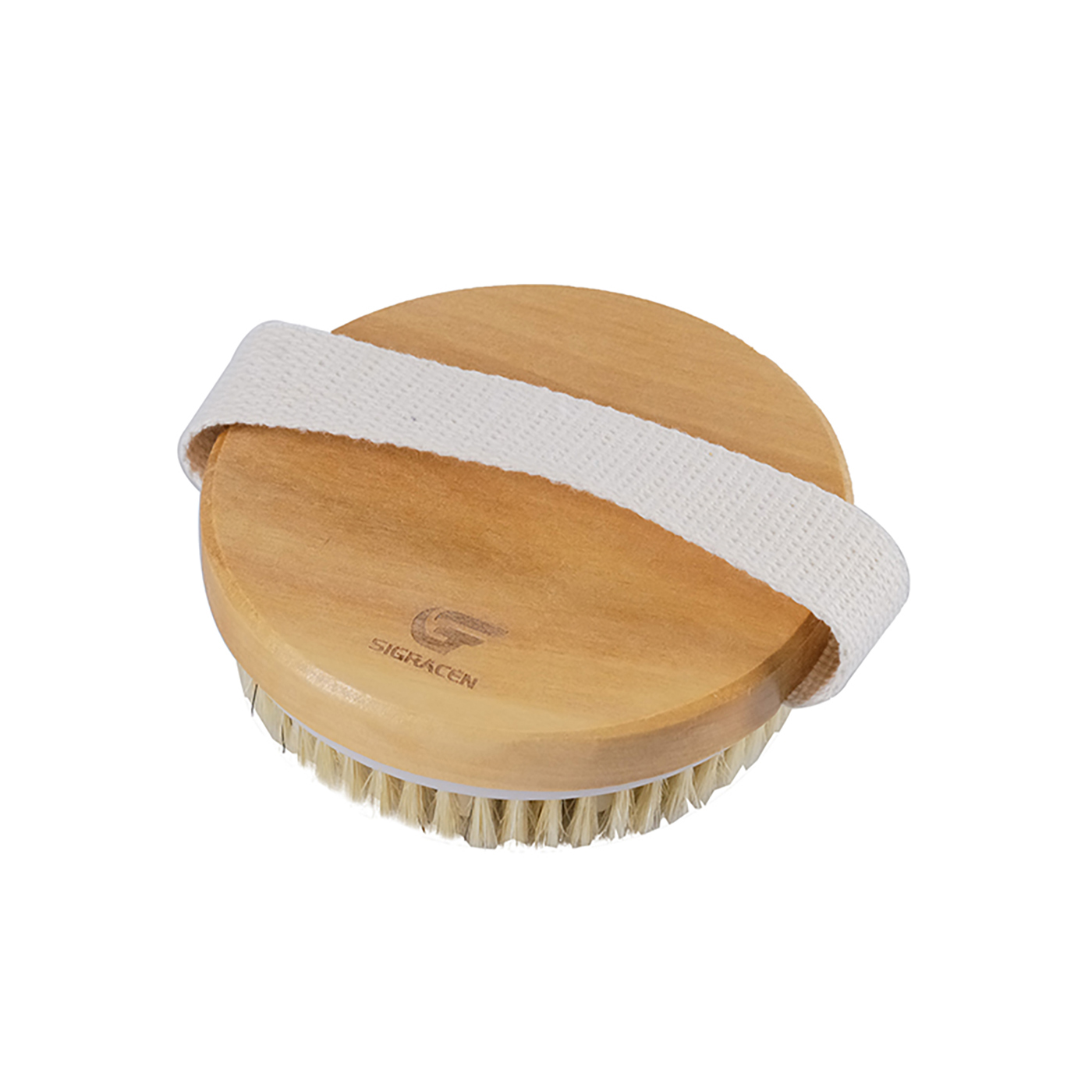 Wooden Body Brush With Massage Nodes