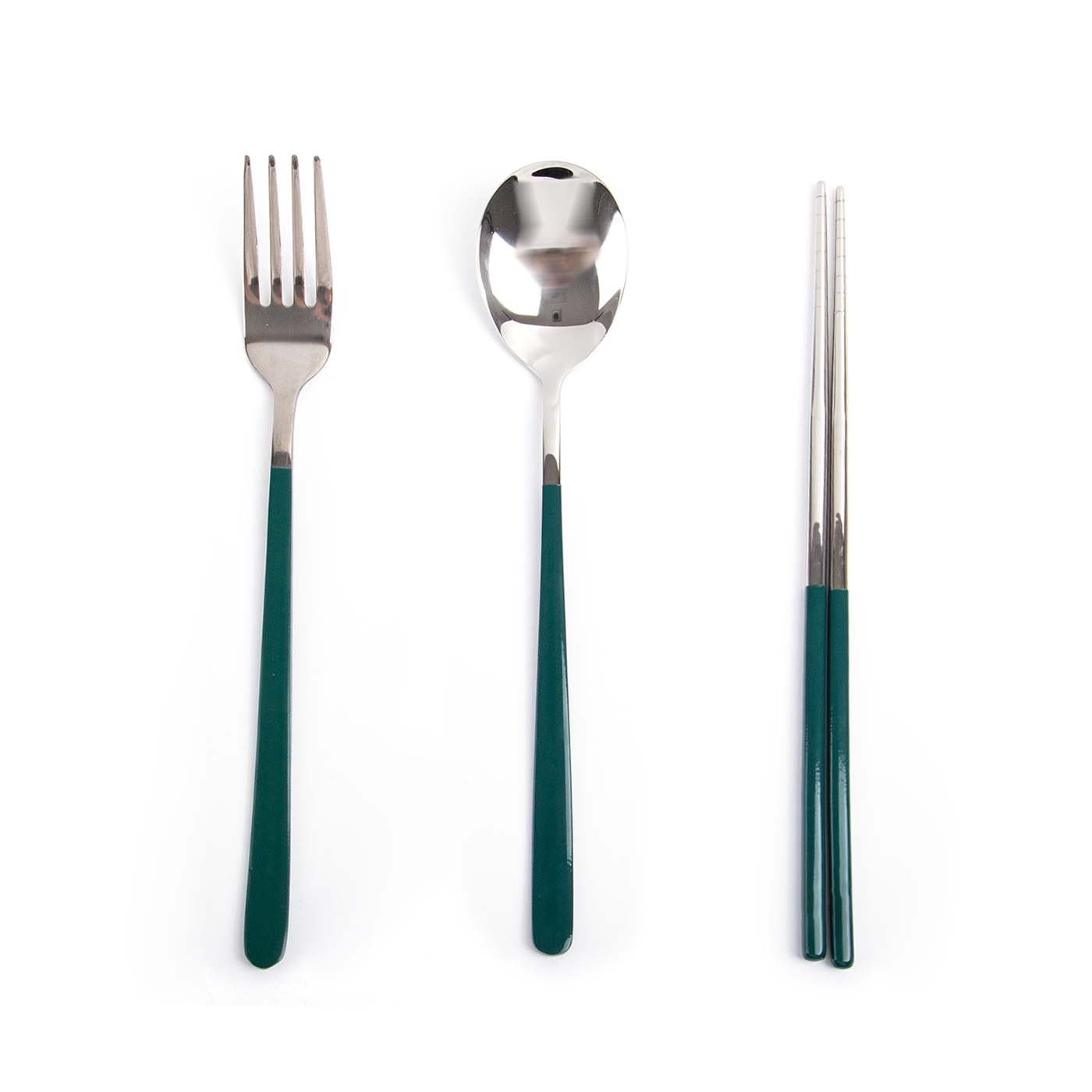 Portable Chopsticks Fork Spoon Set