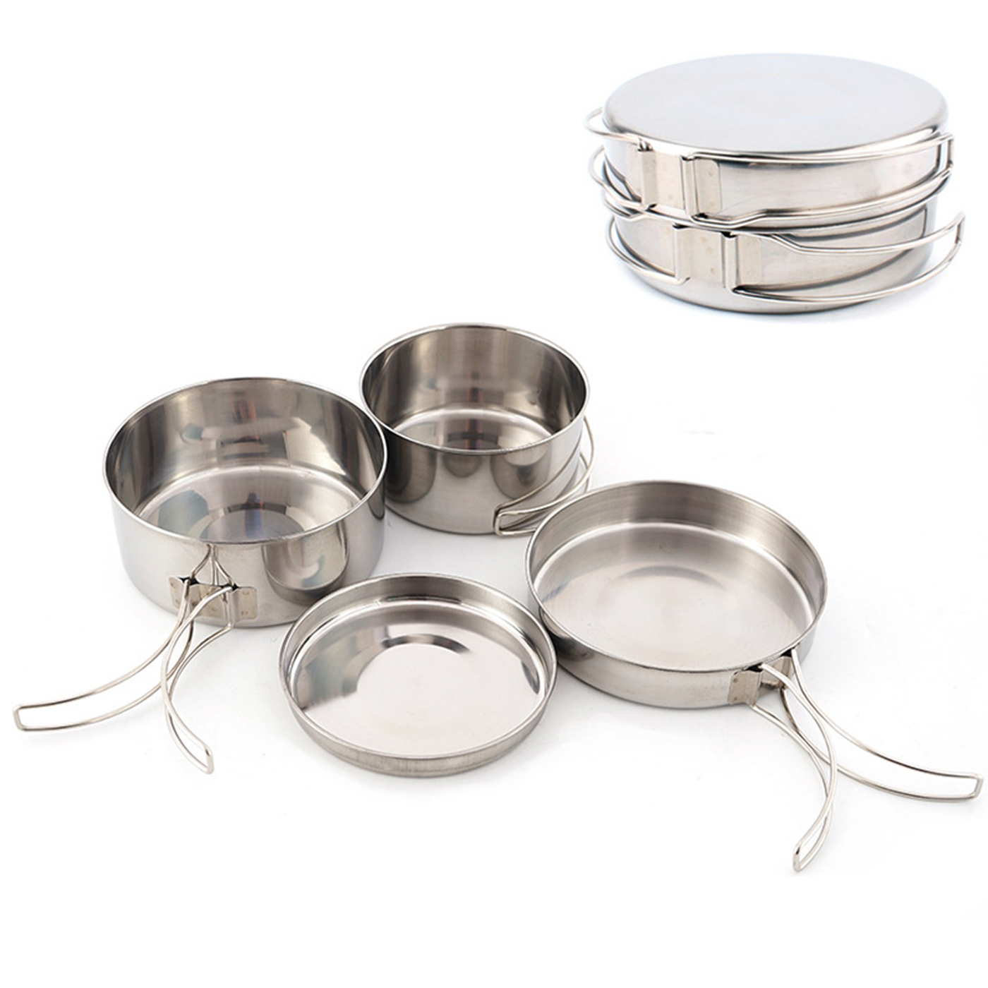Stainless Steel Combination Pot Cookware Set