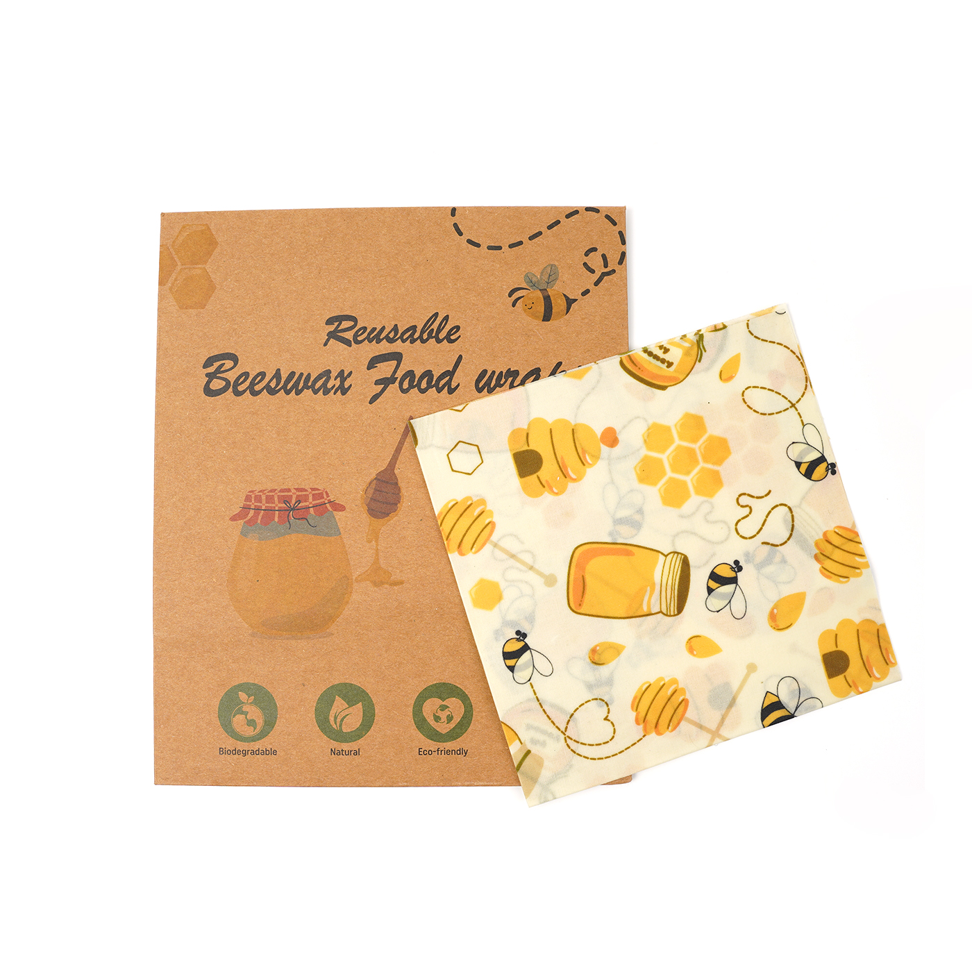 Sustainable Food Storage Beeswax Wrap