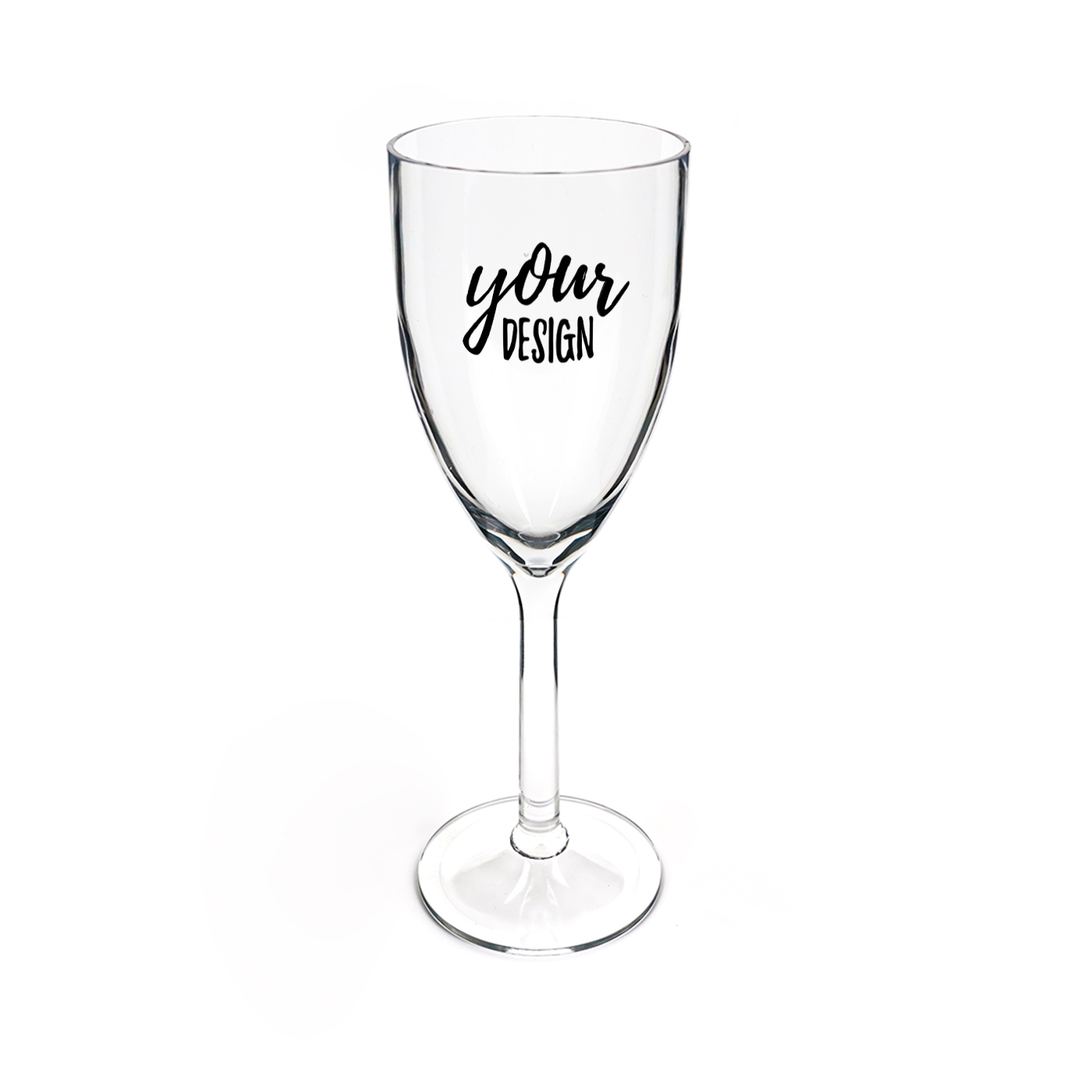 250ml Promotional Plastic Wine Glass